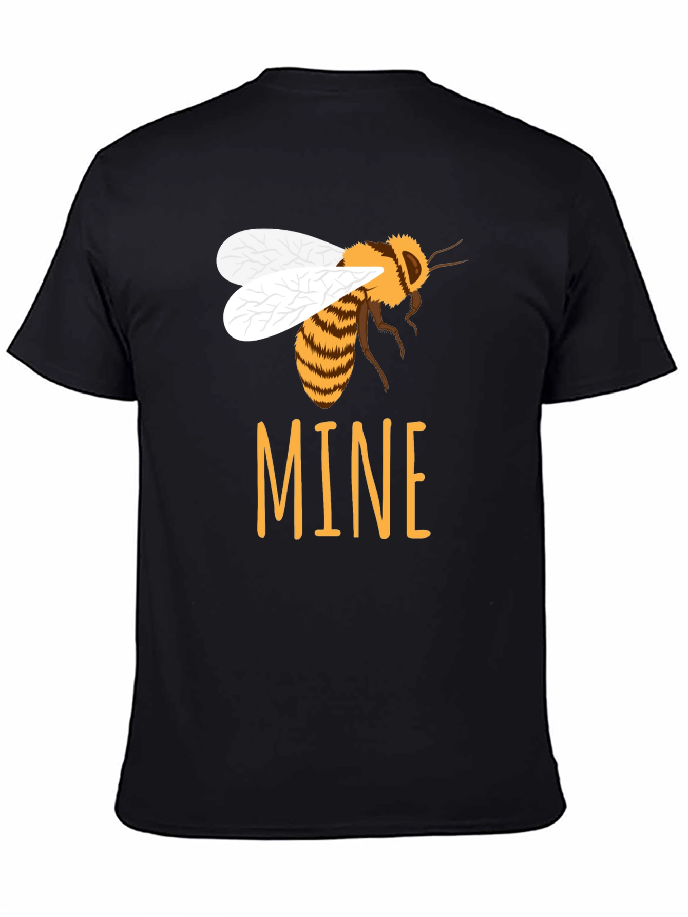 Bee Mine Graphic T-Shirt - Black