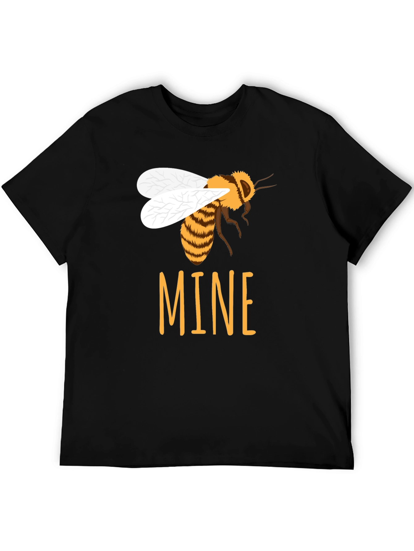 Bee Mine Graphic T-Shirt - Black
