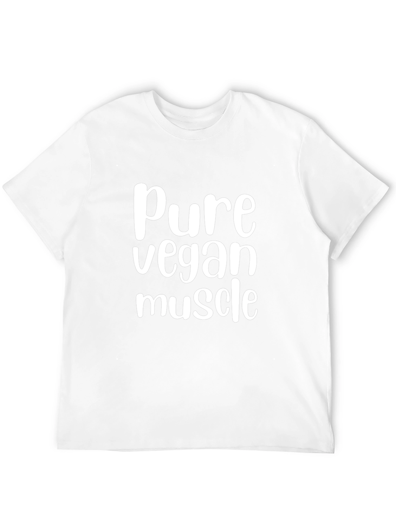 Pure Vegan Muscle T-Shirt - Black