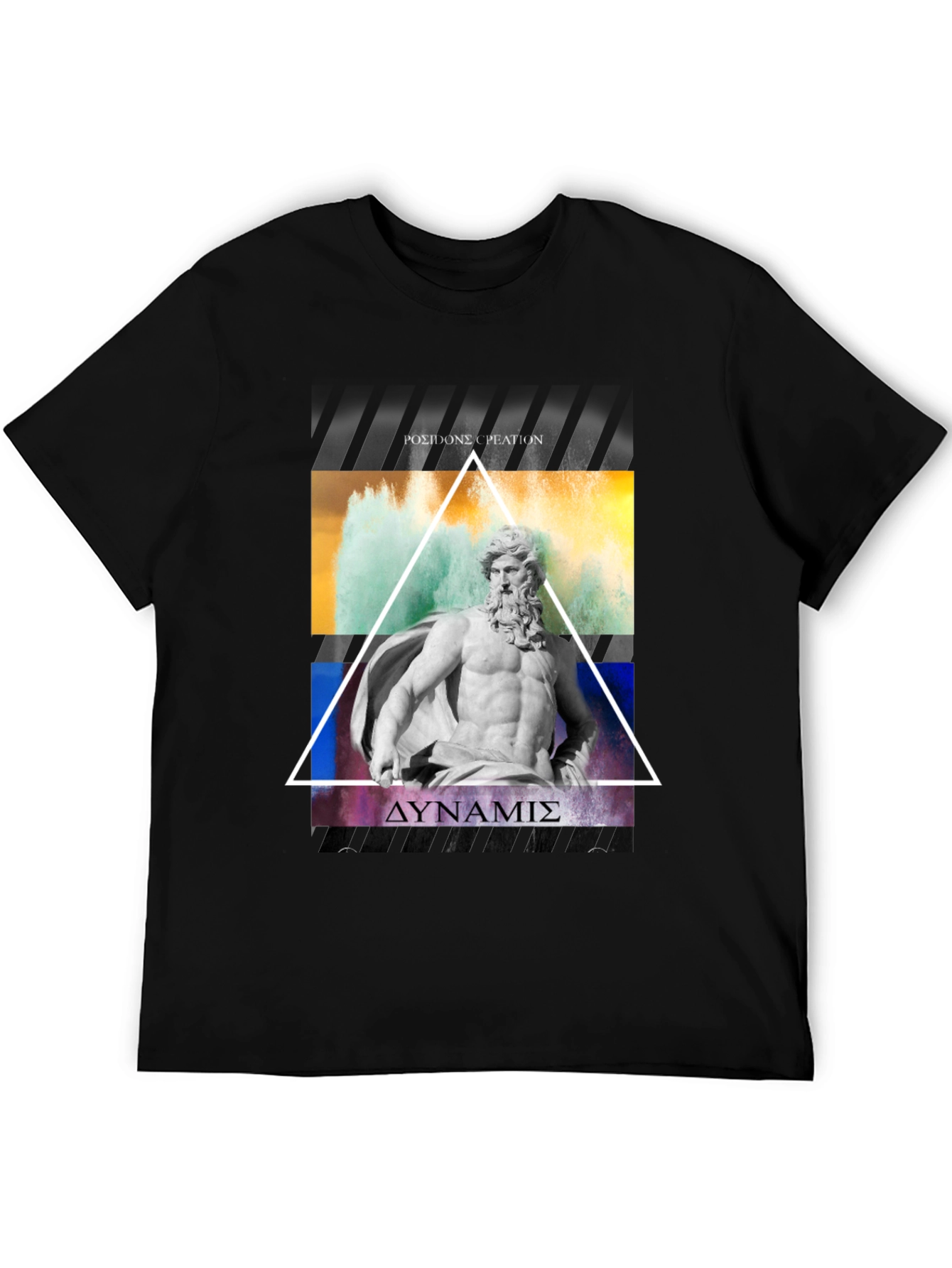 Poseidon Graphic Print T-Shirt