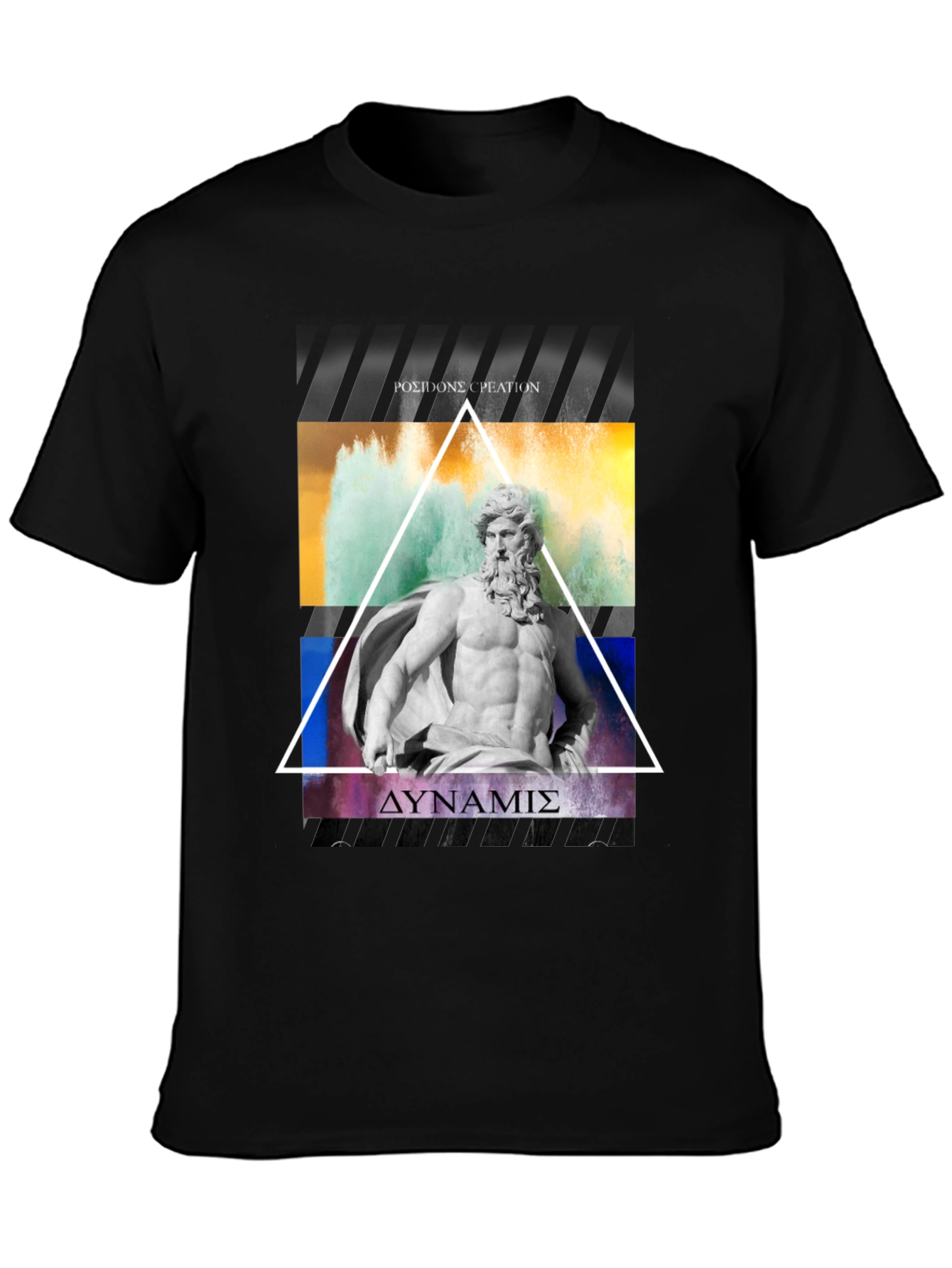 Poseidon Graphic Print T-Shirt