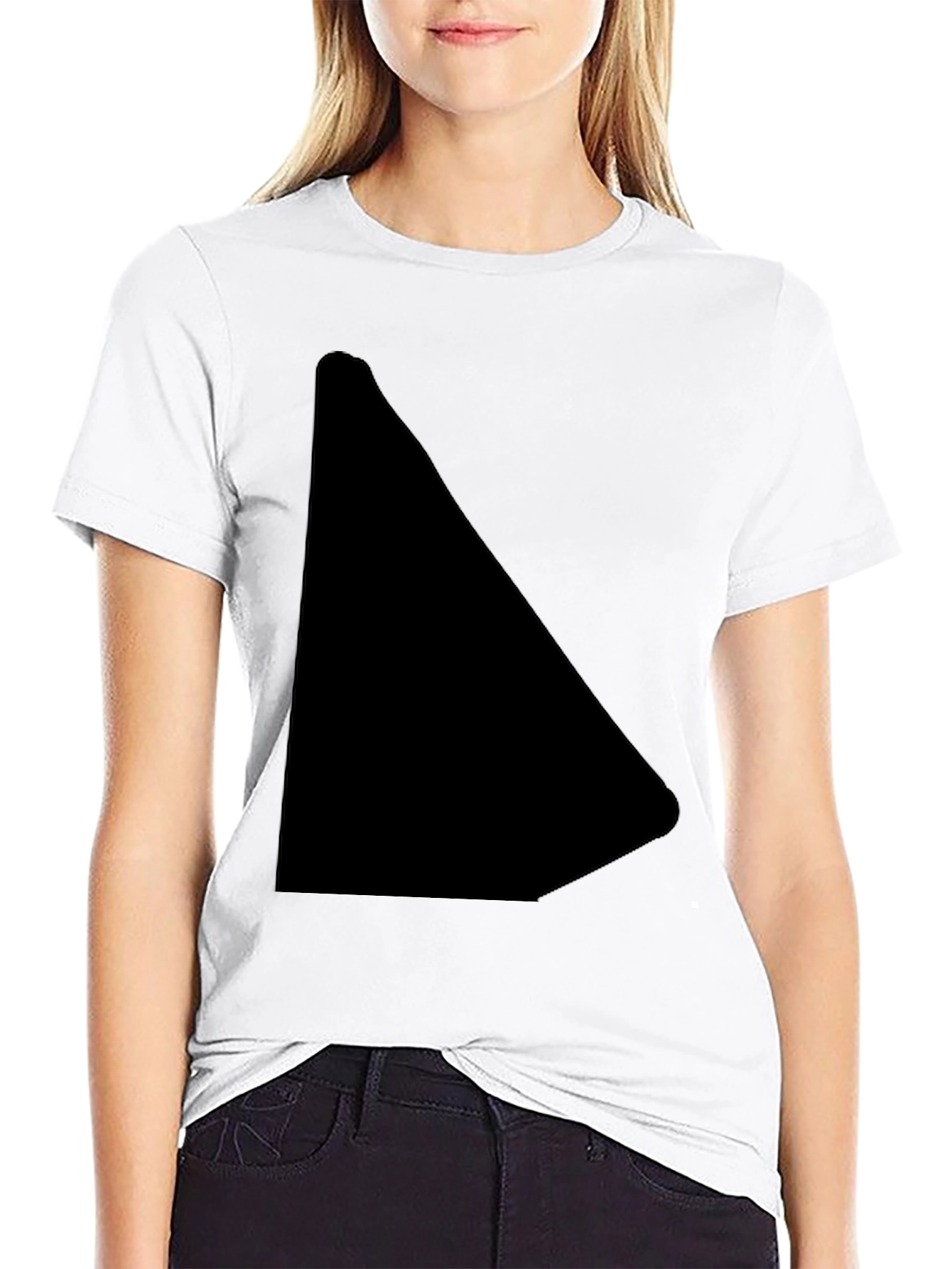 Mens Black Casual T-Shirt