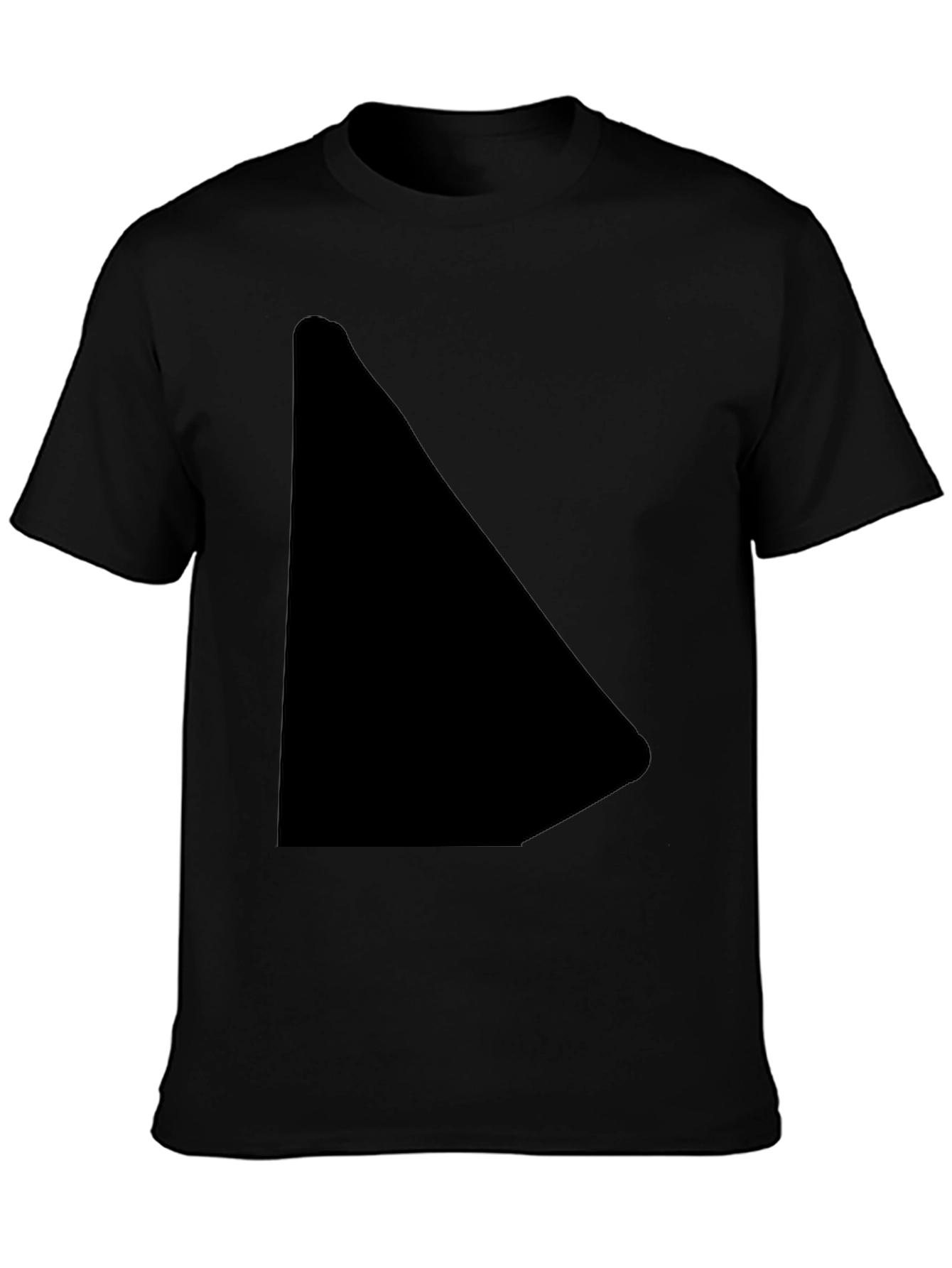 Mens Black Casual T-Shirt
