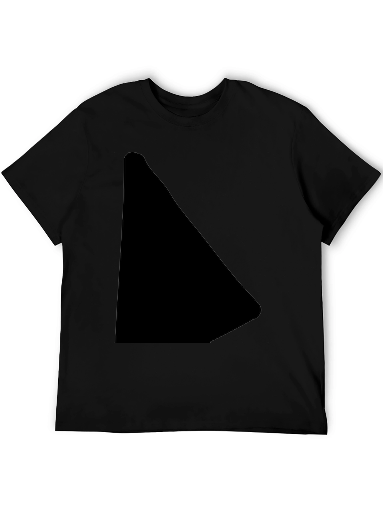 Mens Black Casual T-Shirt