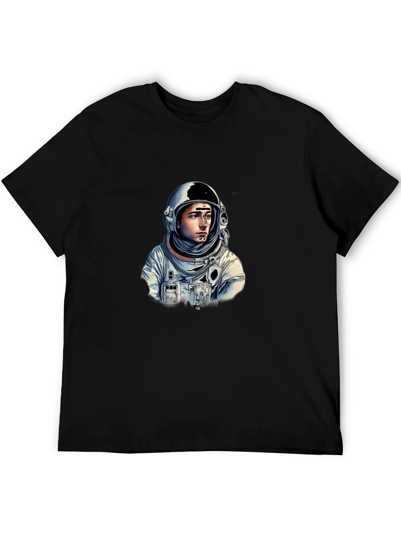 Astronaut Graphic Tee - Stylish Space Explorer Design