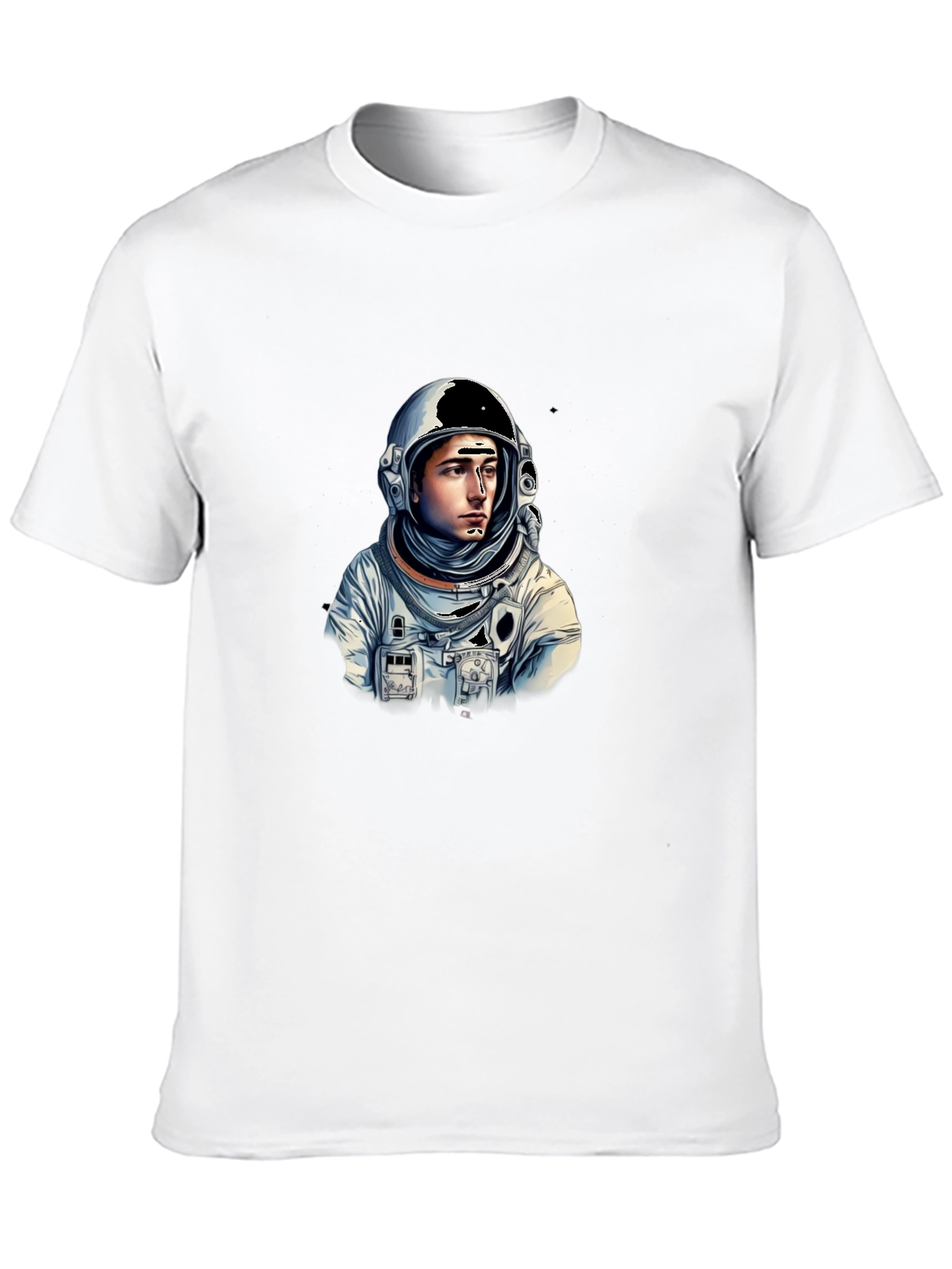 Astronaut Graphic Tee - Stylish Space Explorer Design