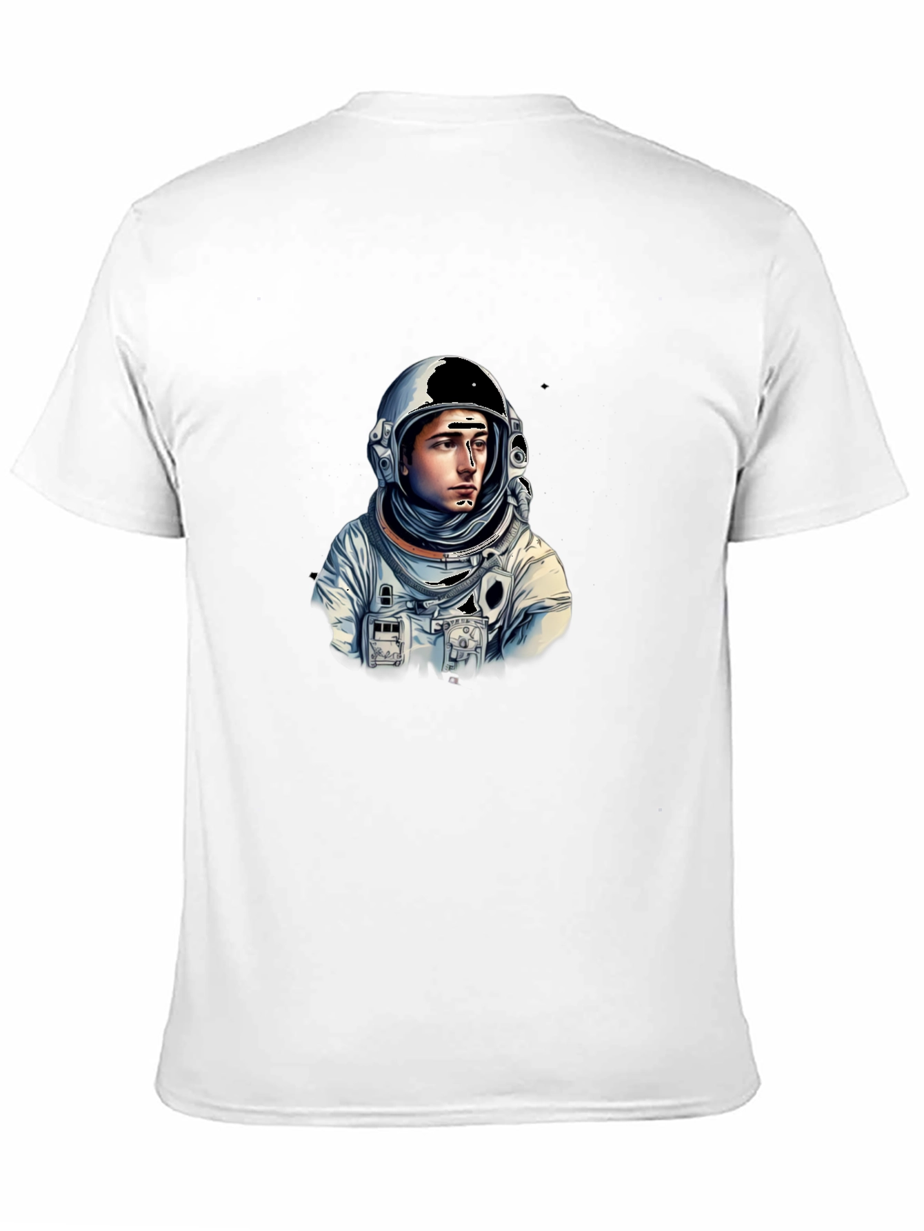Astronaut Graphic Tee - Stylish Space Explorer Design