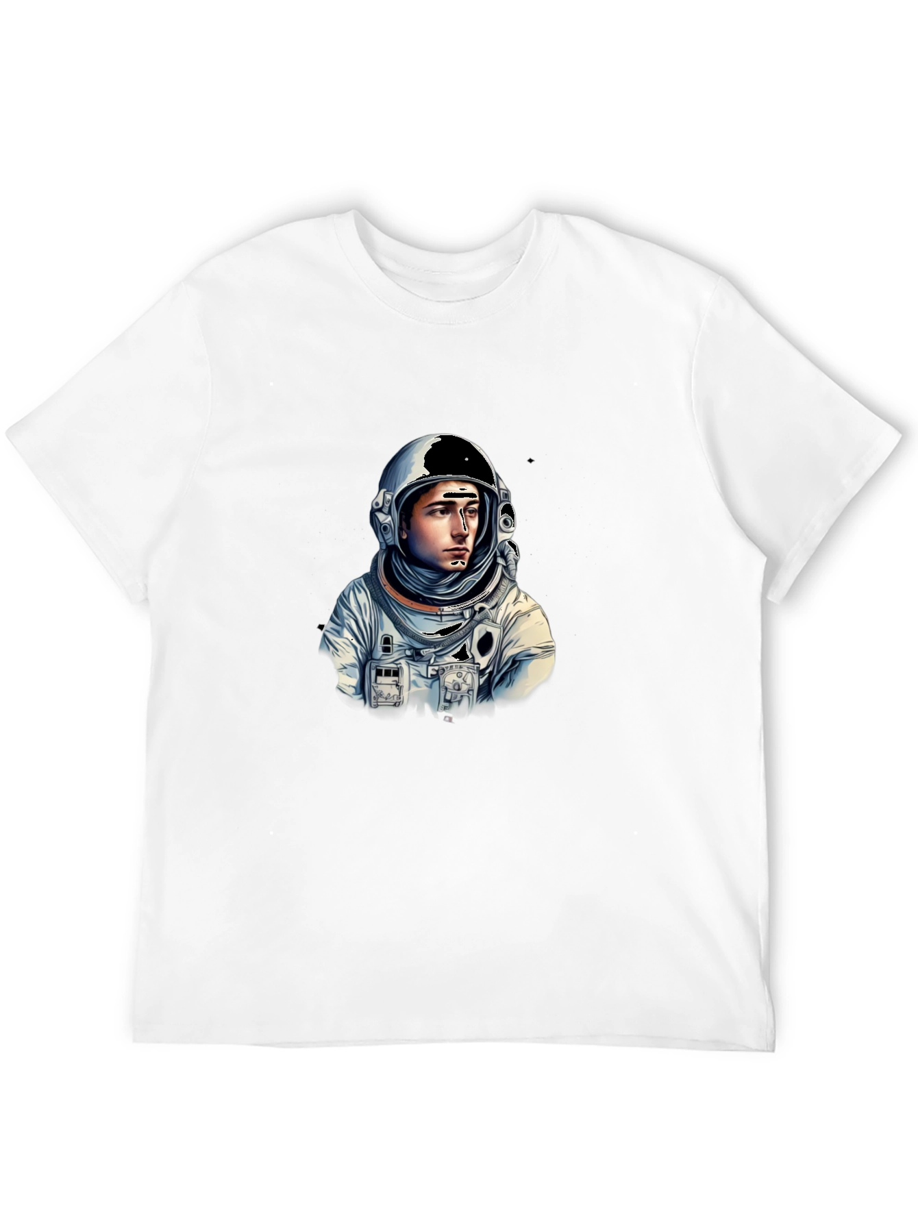 Astronaut Graphic Tee - Stylish Space Explorer Design