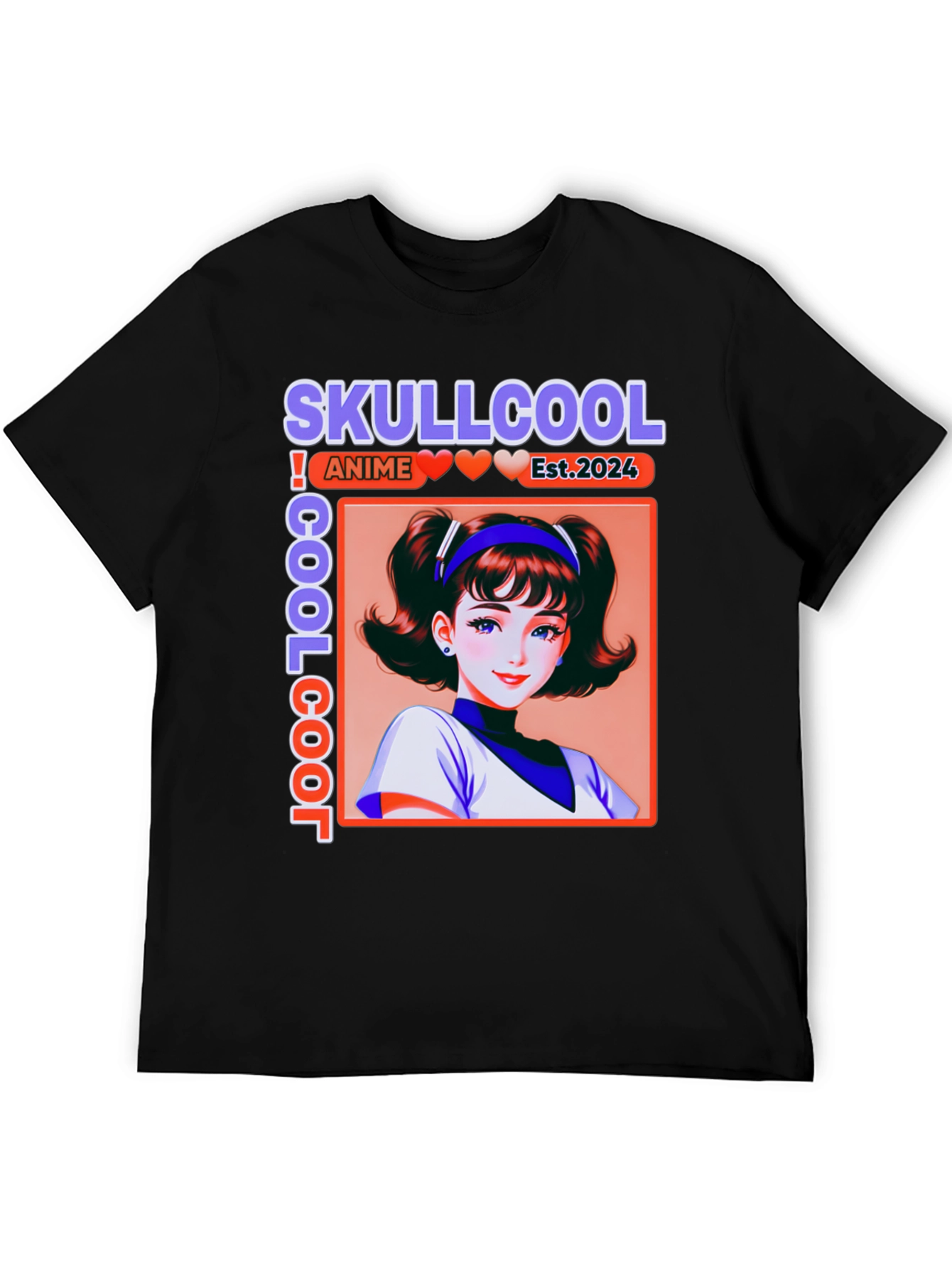 Skullcool Anime Girl T-Shirt