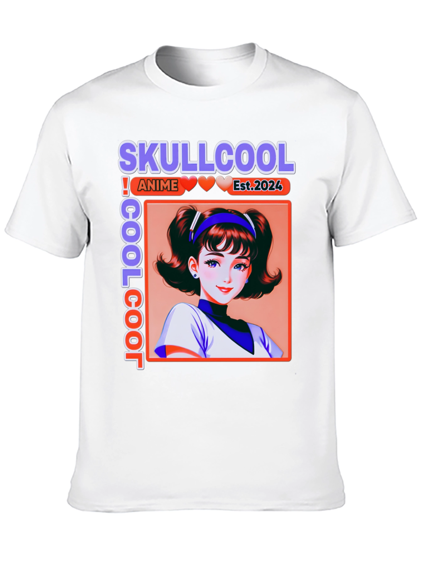 Skullcool Anime Girl T-Shirt