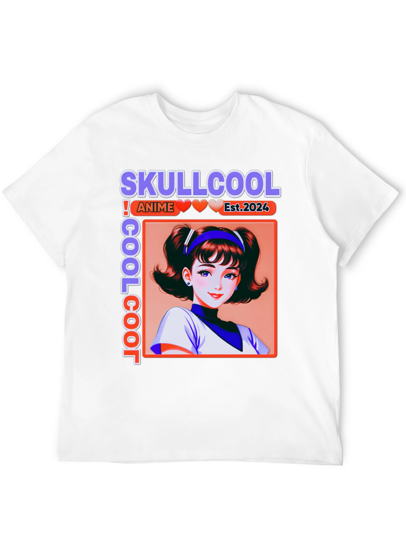 Skullcool Anime Girl T-Shirt