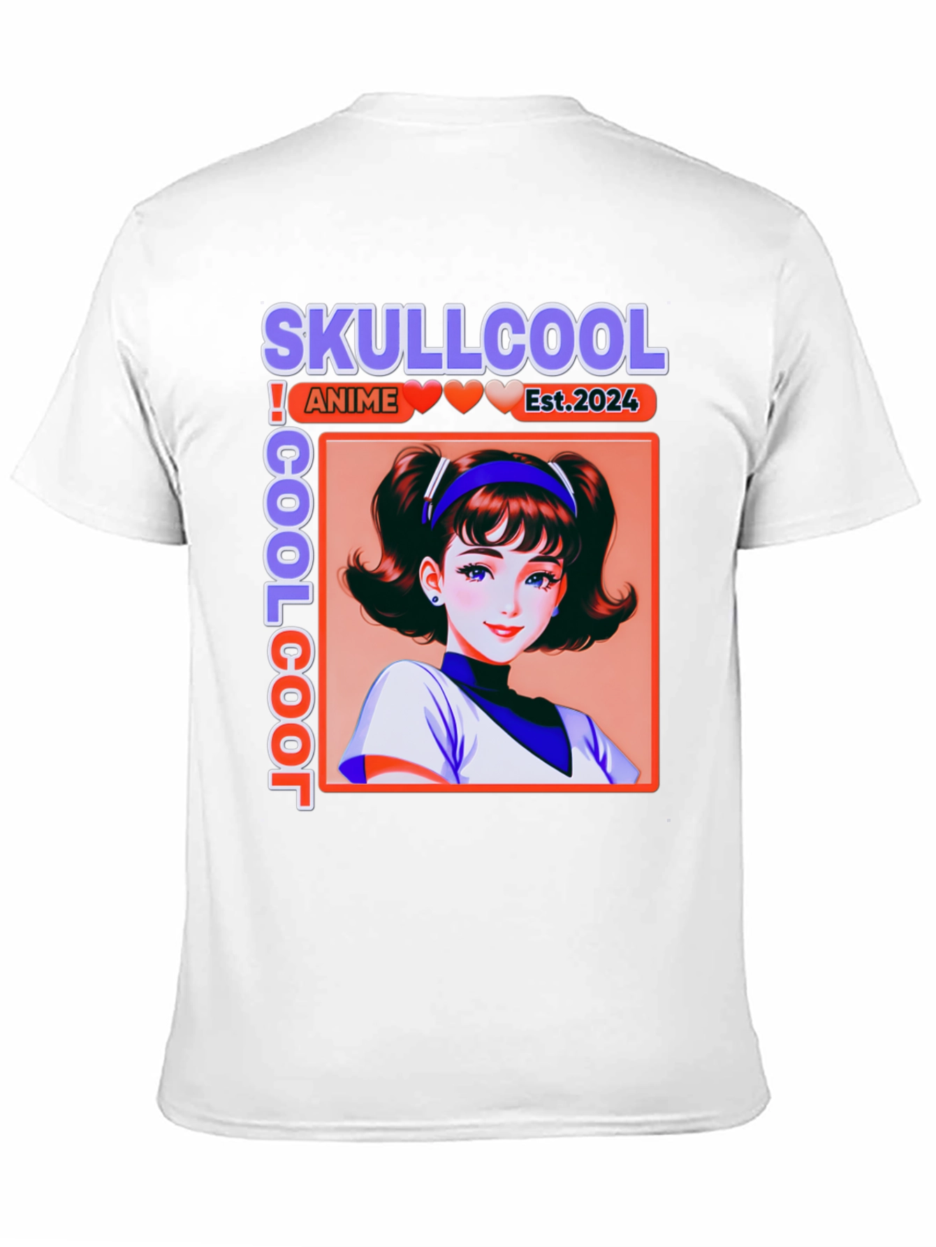 Skullcool Anime Girl T-Shirt