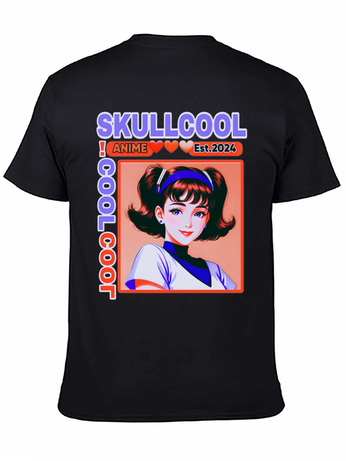 Skullcool Anime Girl T-Shirt