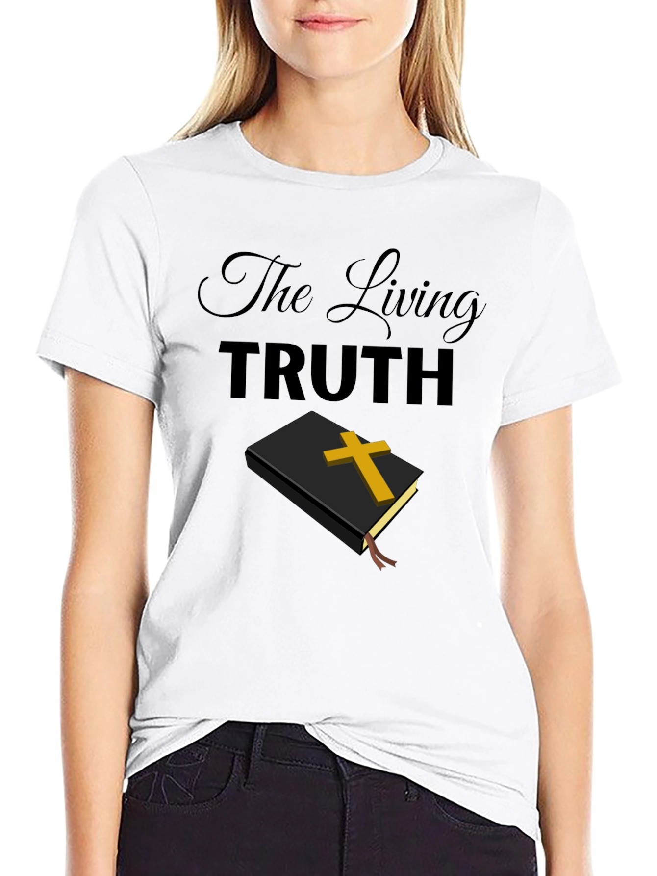 The Living Truth Graphic T-Shirt