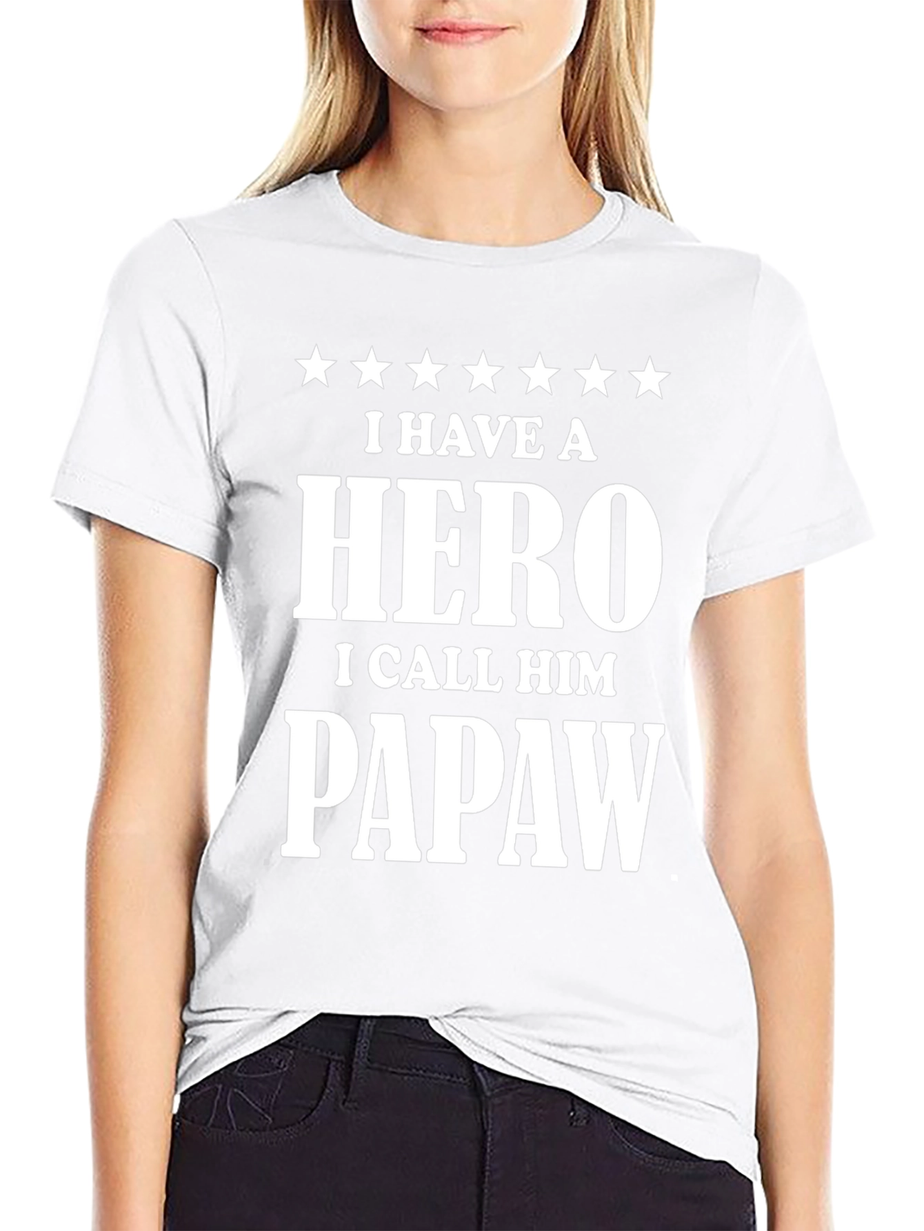 Hero Papaw T-Shirt - Gift for Grandpa