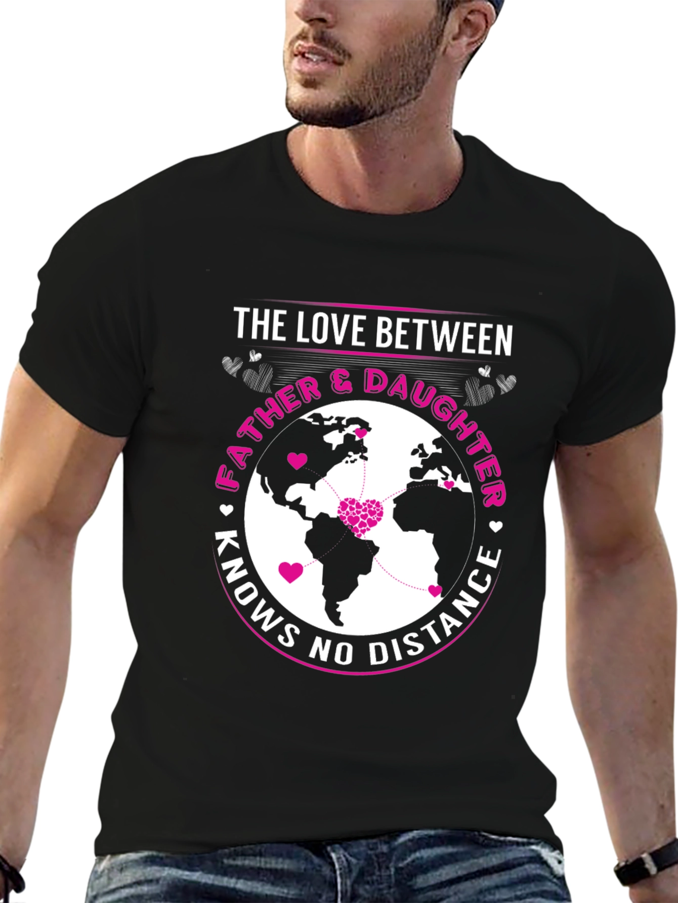 Father & Daughter Love Knows No Distance T-Shirt