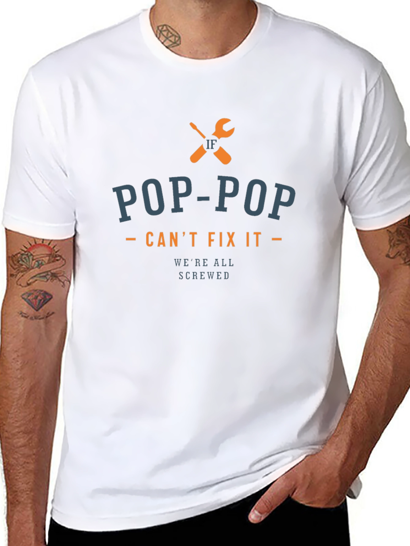 Pop-Pop Cant Fix It T-Shirt