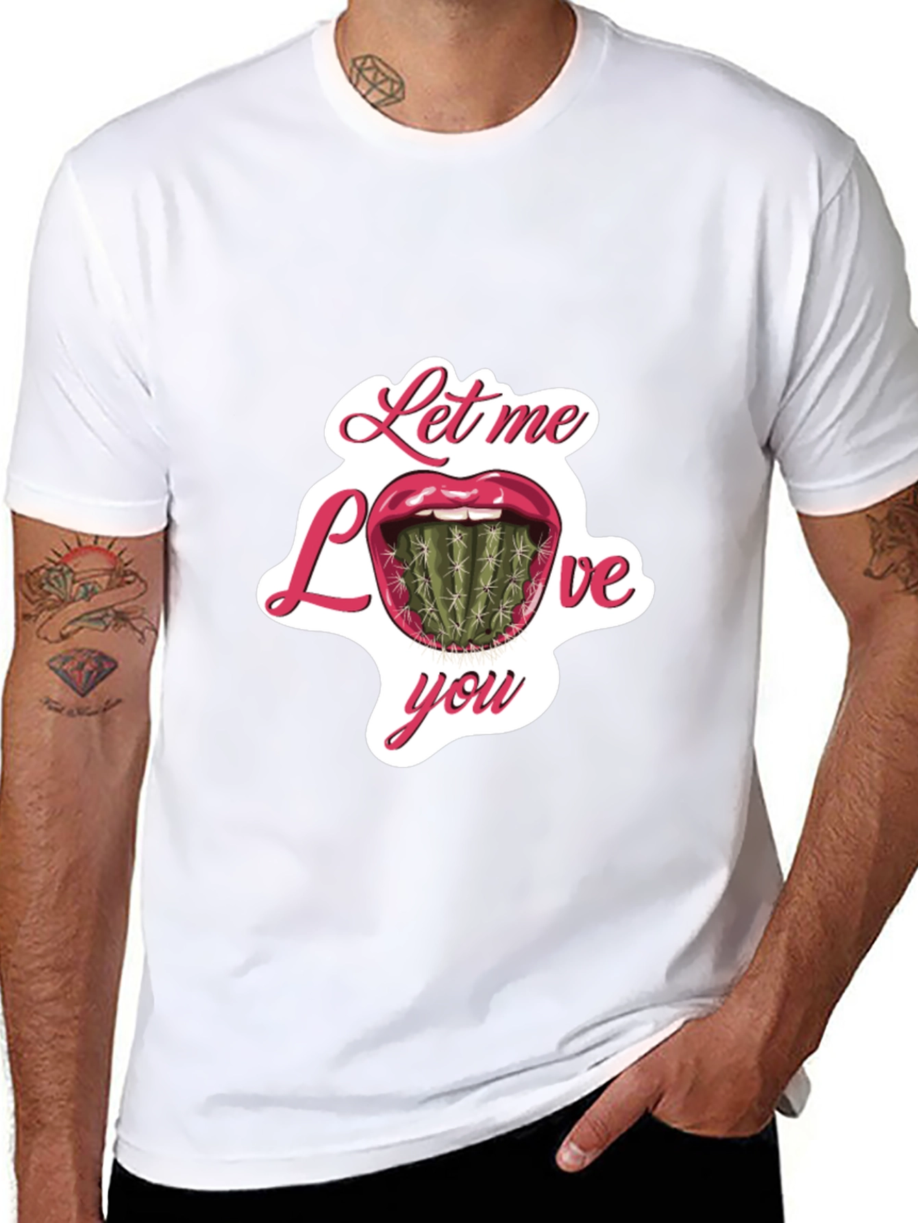 Let Me Love You Graphic T-Shirt