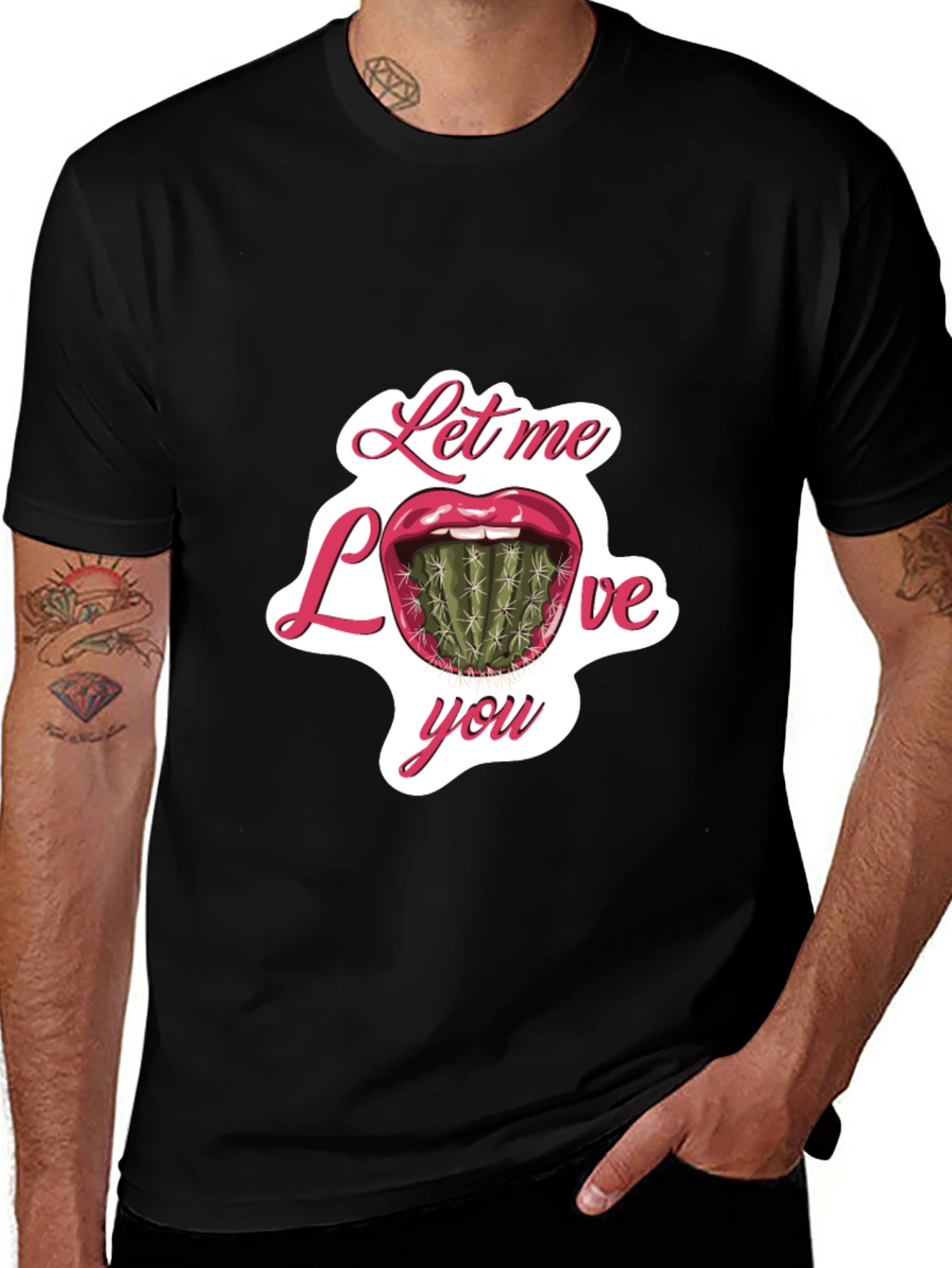 Let Me Love You Graphic T-Shirt