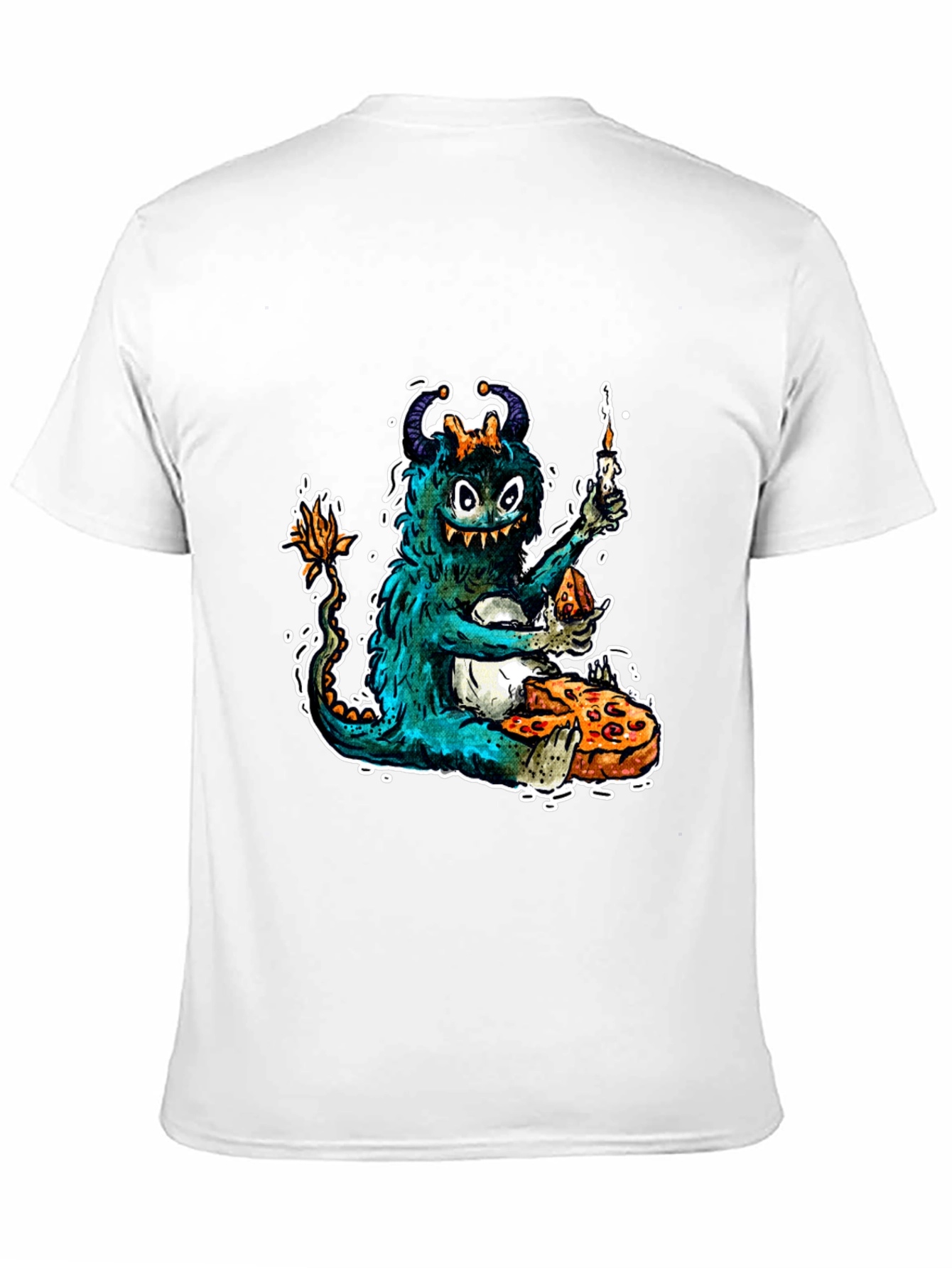 Monster Pizza Party Graphic T-Shirt