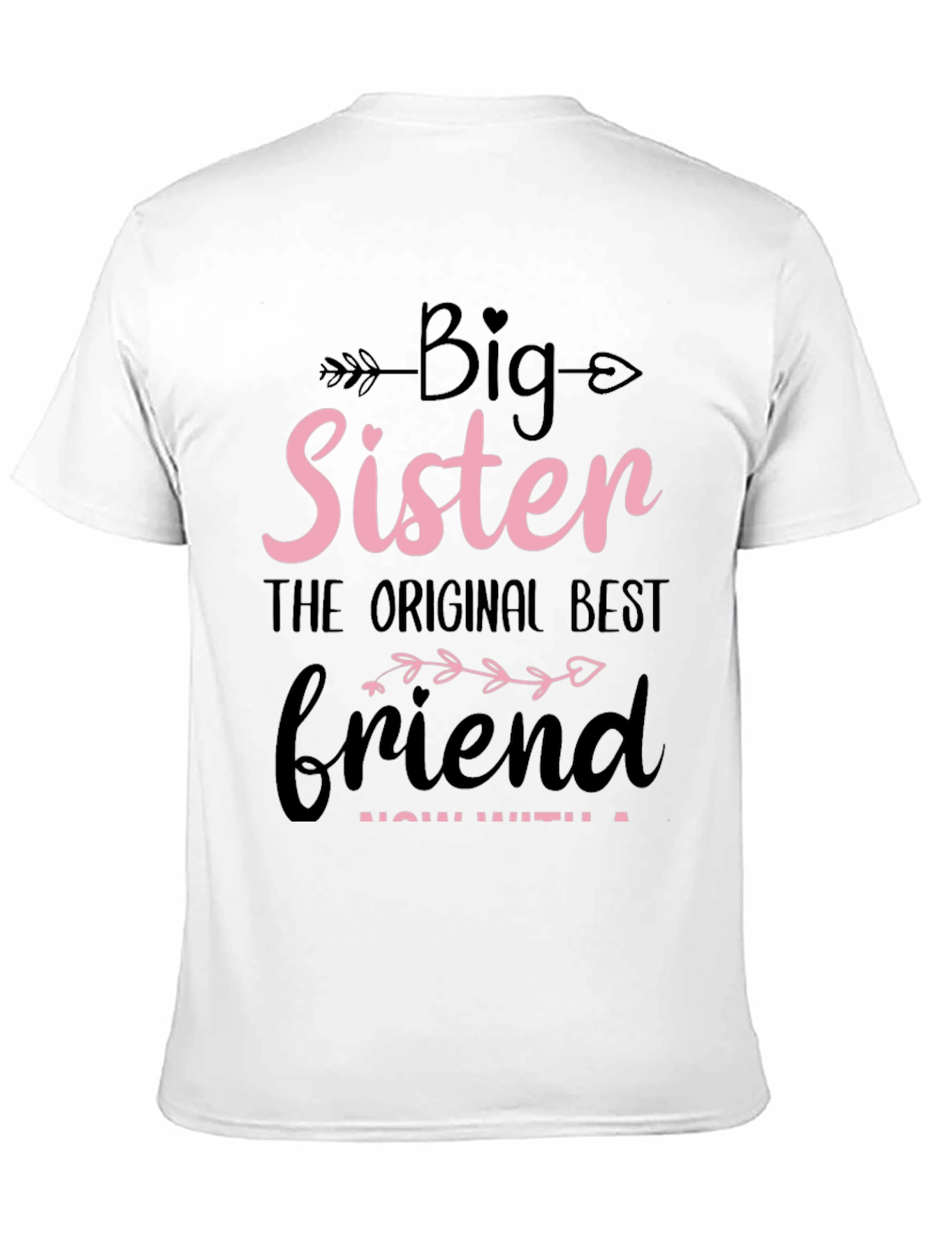 Big Sister Best Friend Graphic Tee