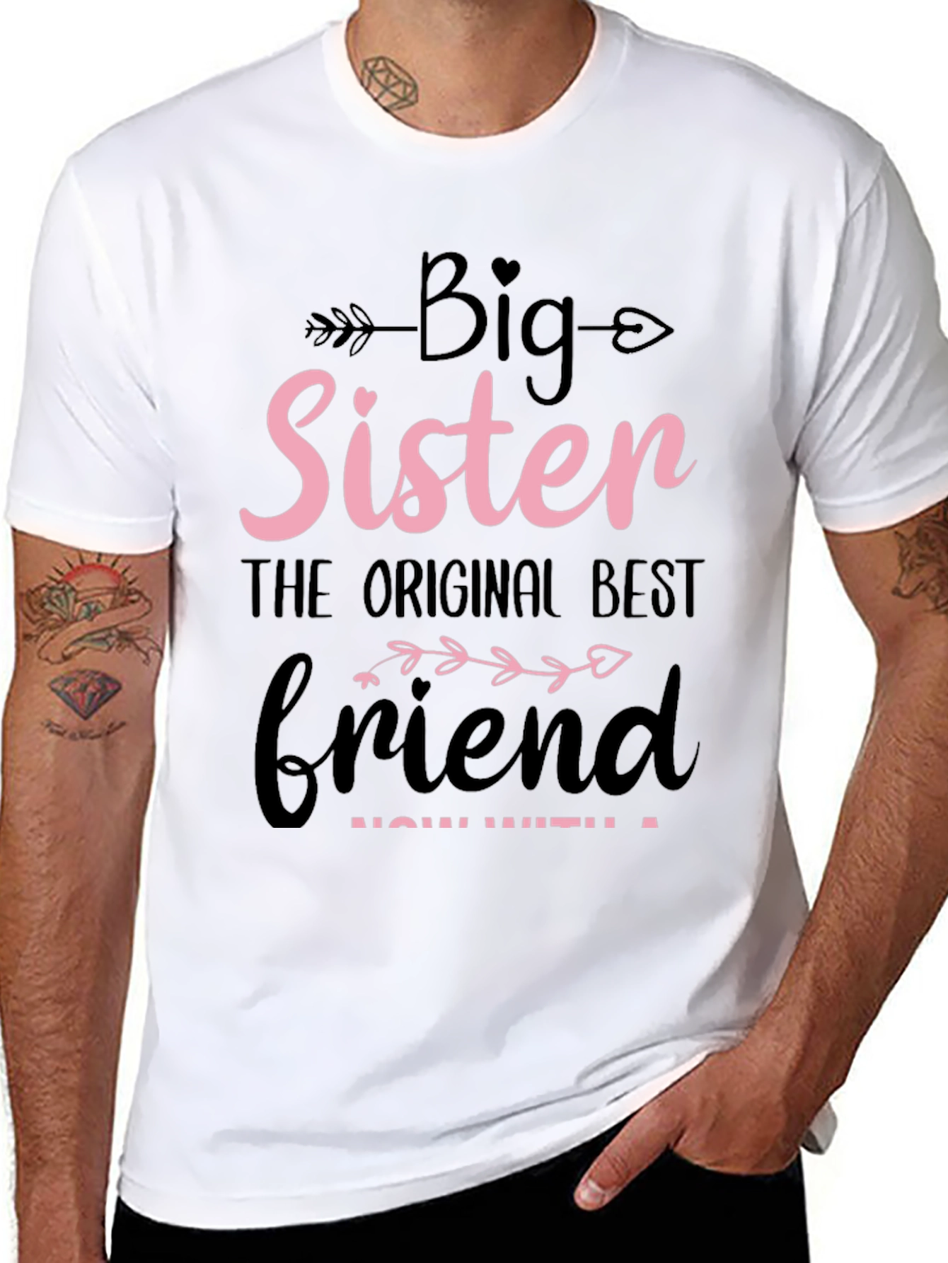 Big Sister Best Friend Graphic Tee