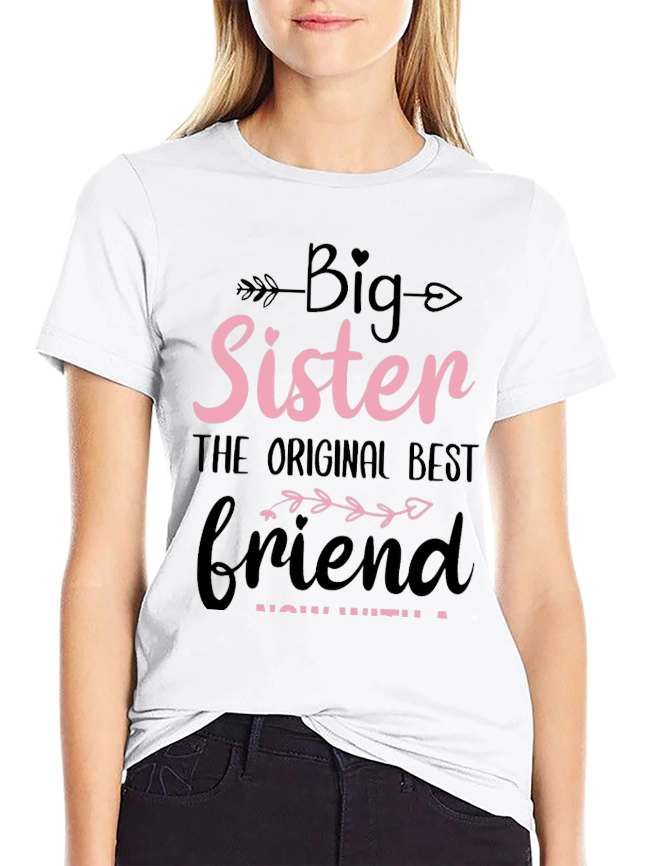Big Sister Best Friend Graphic Tee