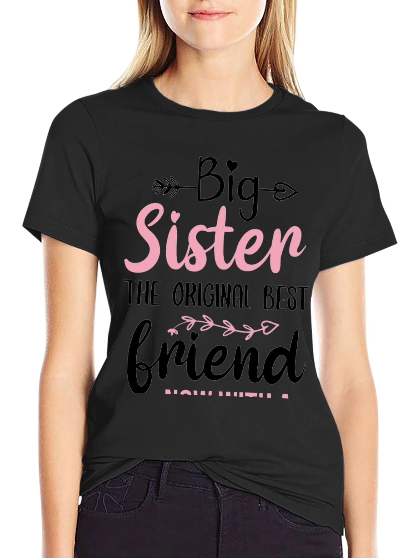 Big Sister Best Friend Graphic Tee