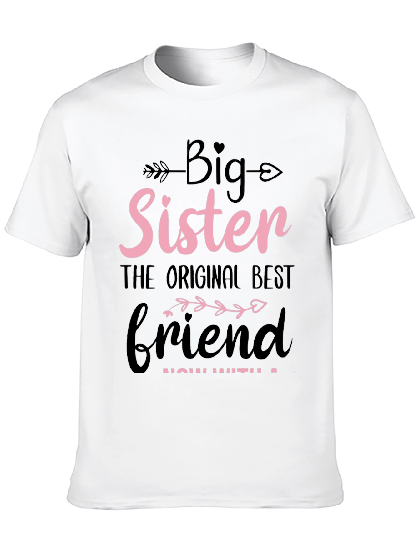 Big Sister Best Friend Graphic Tee