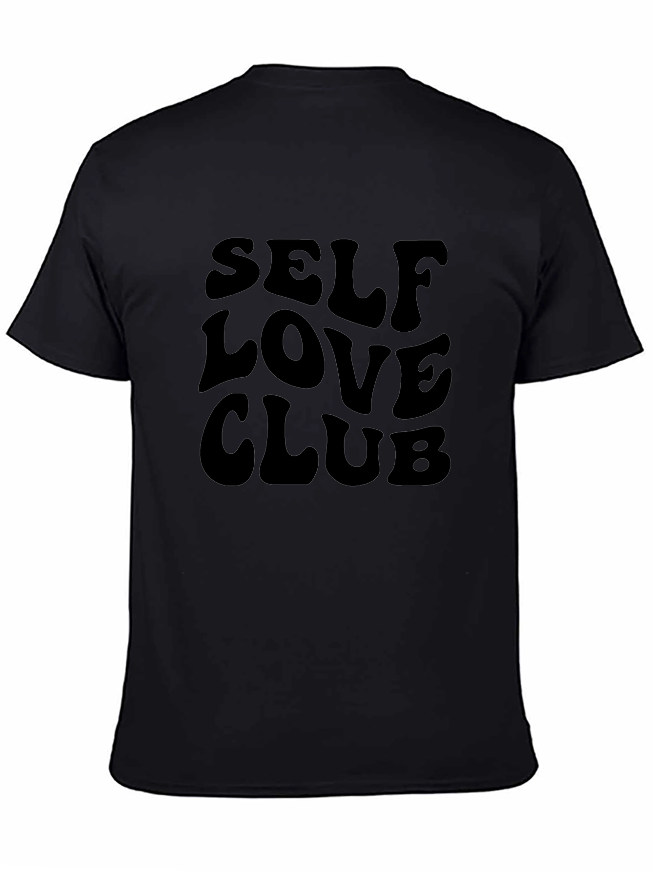 Self Love Club T-Shirt - Black Graphic Tee