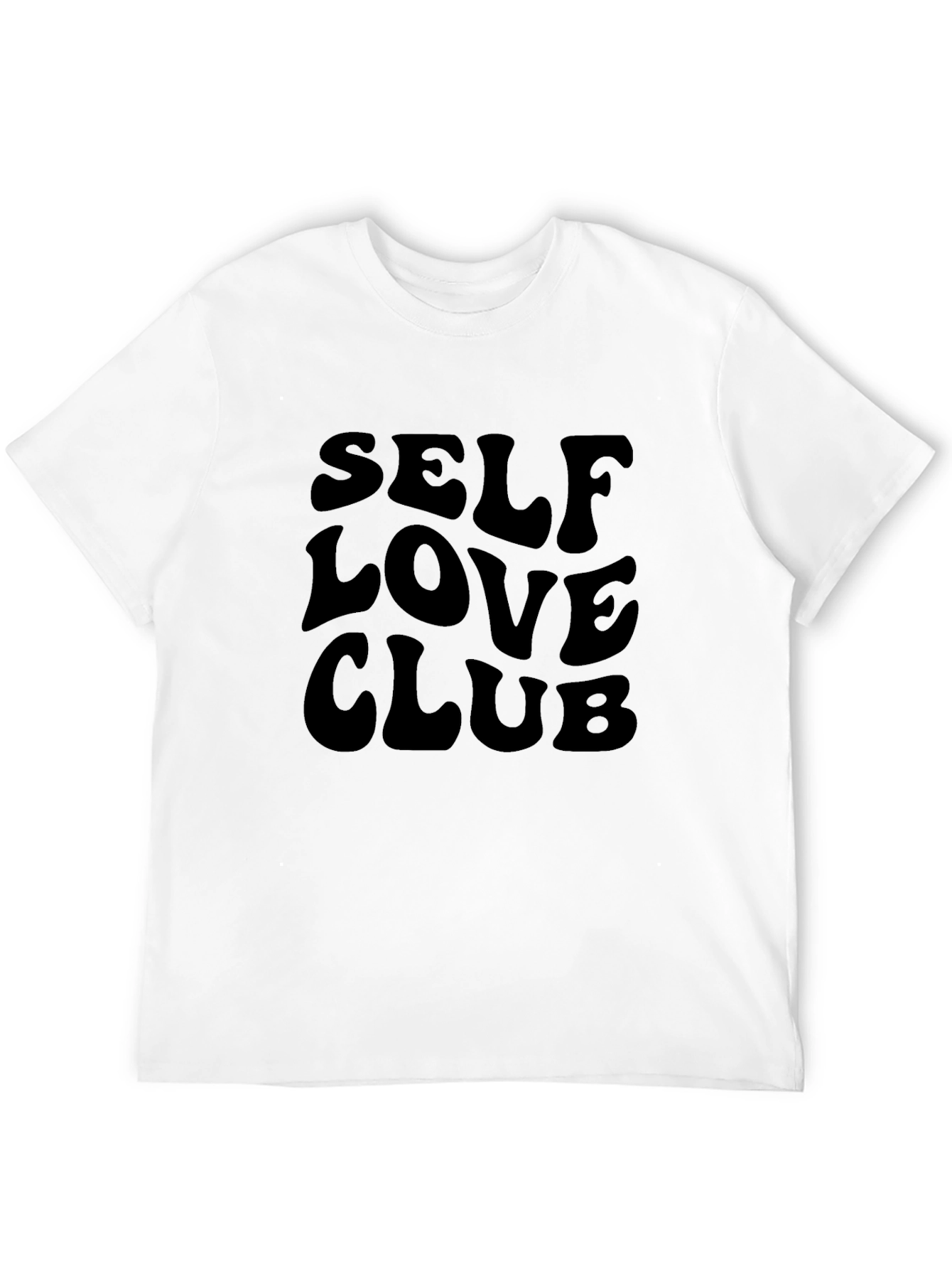Self Love Club T-Shirt - Black Graphic Tee