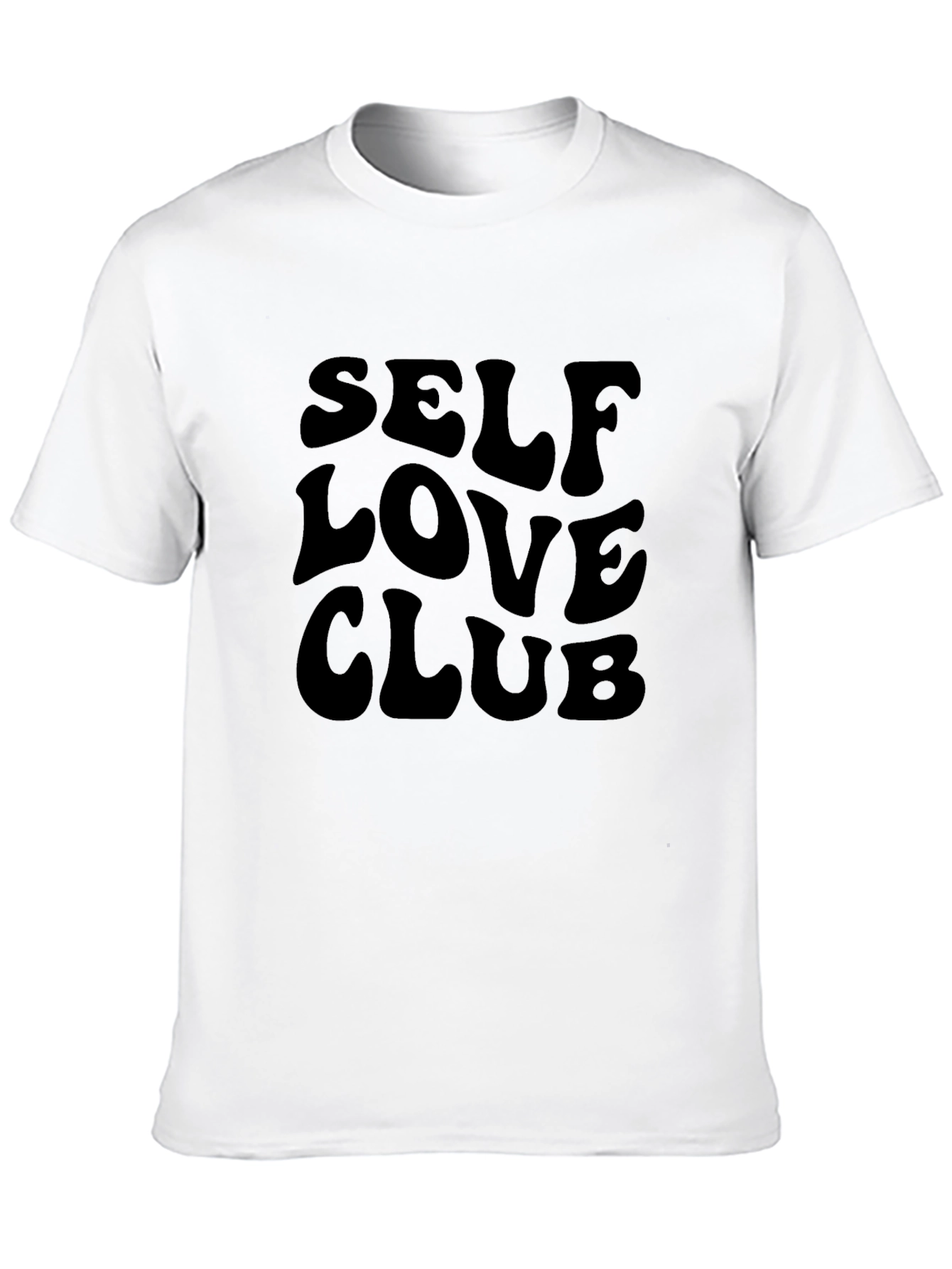 Self Love Club T-Shirt - Black Graphic Tee