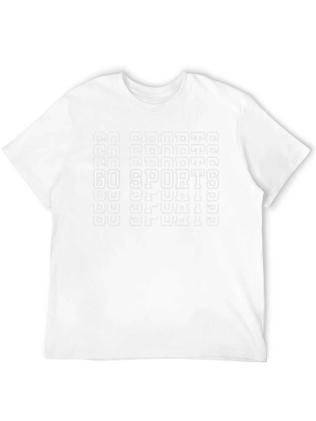 Go Sports T-Shirt - Black Graphic Tee