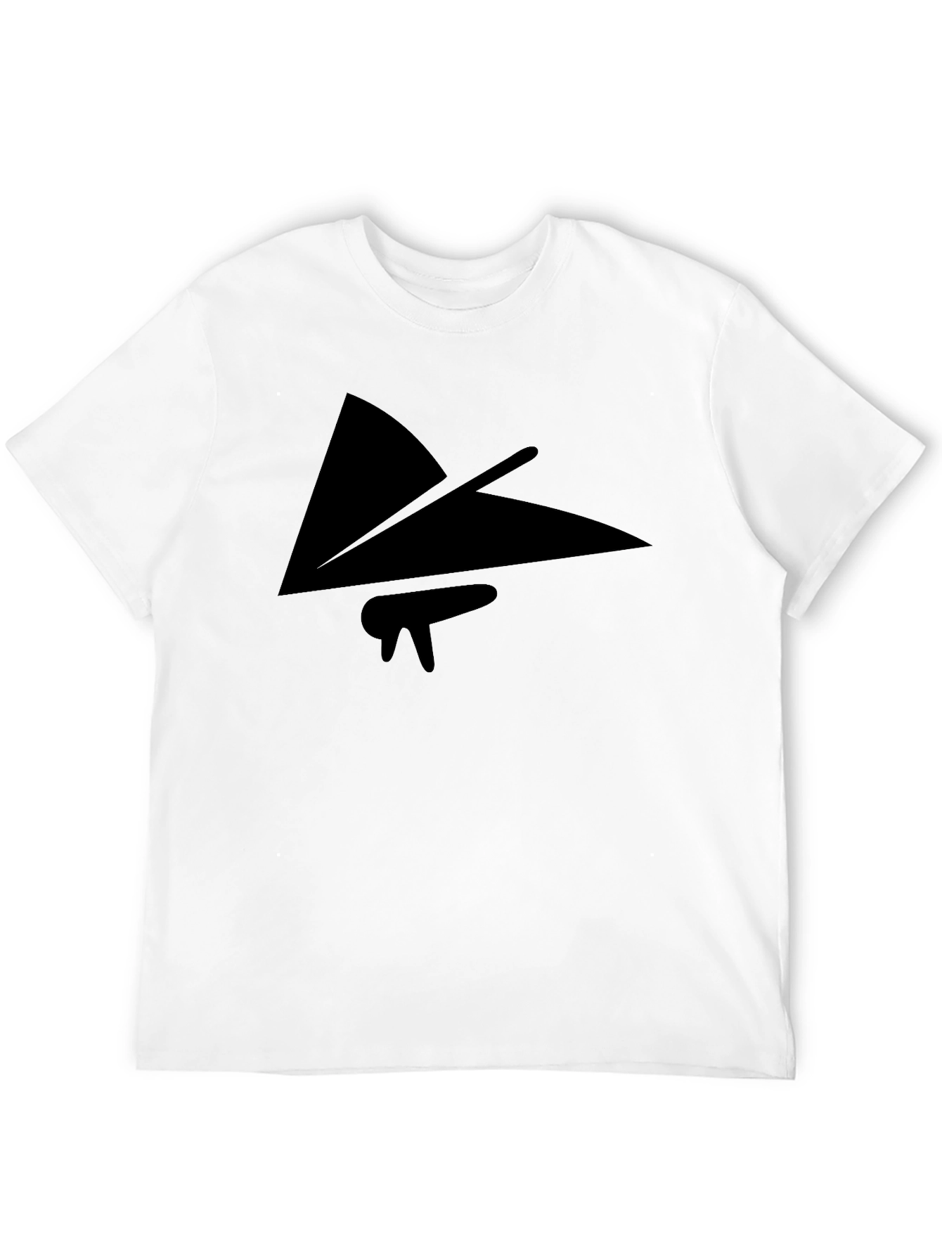 Minimalist Graphic Tee - Modern Black Shirt