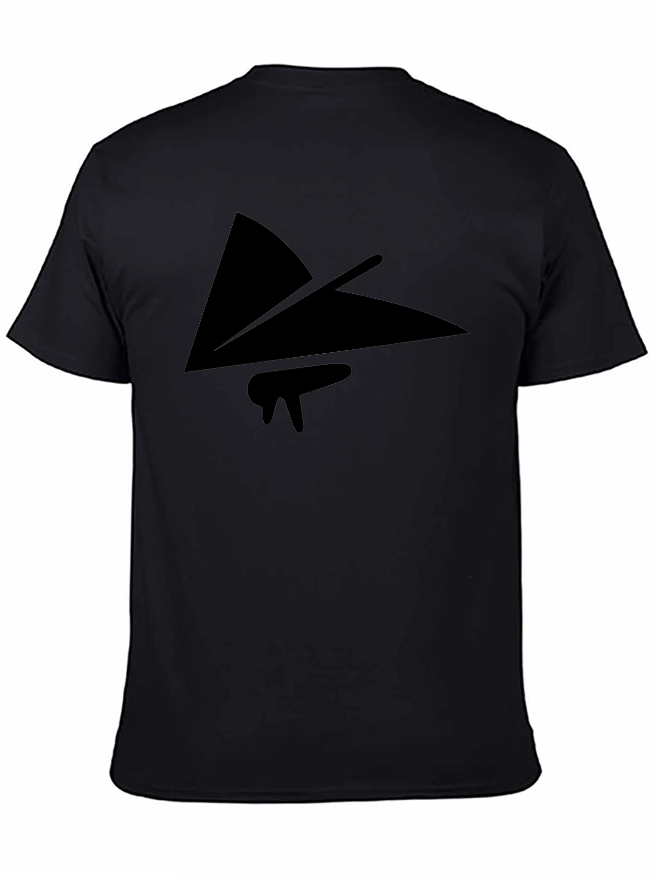 Minimalist Graphic Tee - Modern Black Shirt