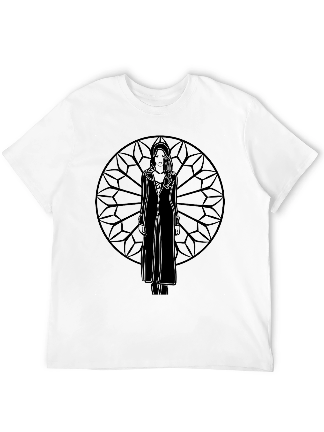 Mystic Silhouette T-Shirt - Gothic Style Graphic Tee