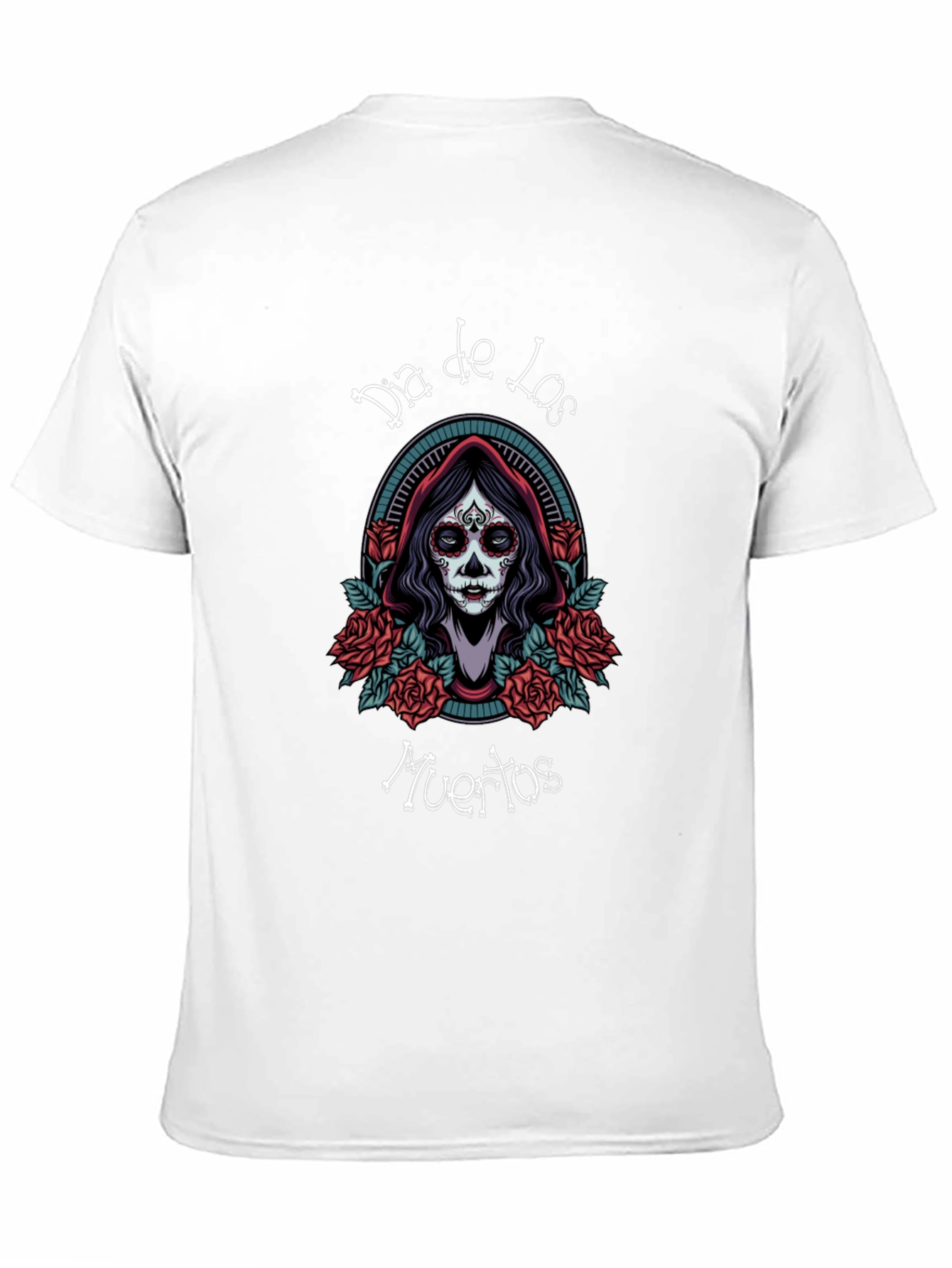 Dia de los Muertos T-Shirt Sugar Skull Graphic Tee