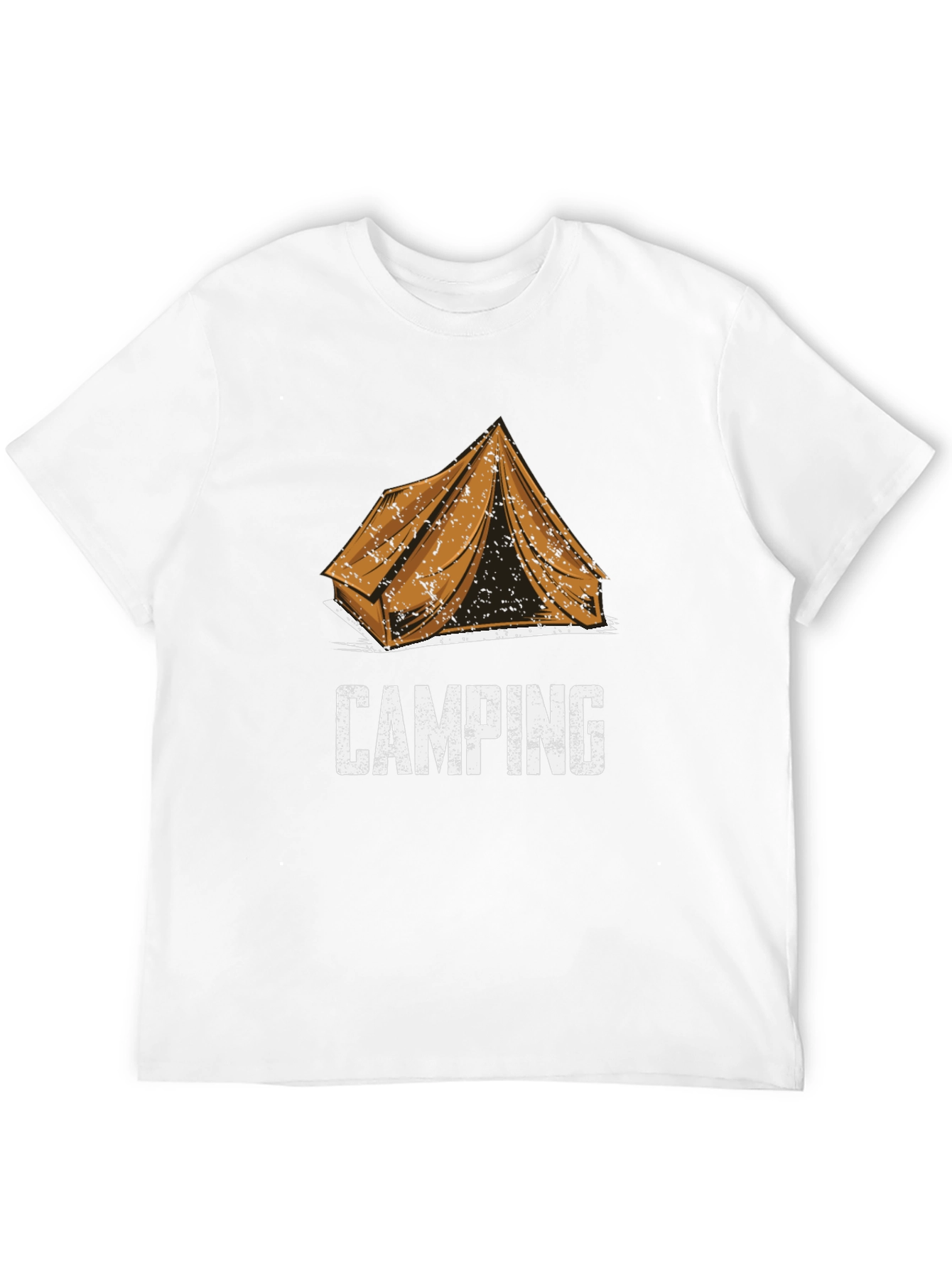Camping Tent Graphic Tee - Outdoor Adventure Shirt