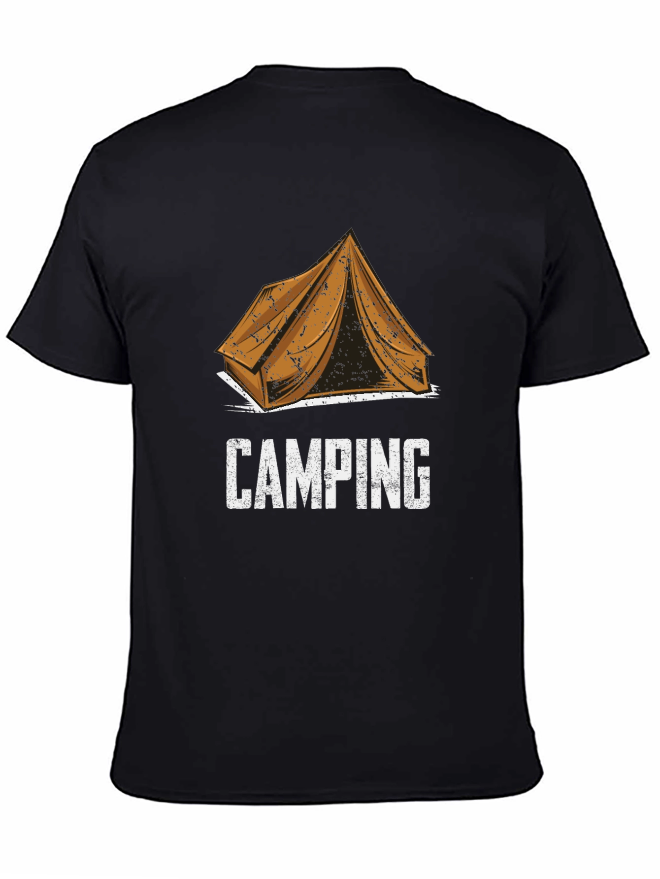 Camping Tent Graphic Tee - Outdoor Adventure Shirt