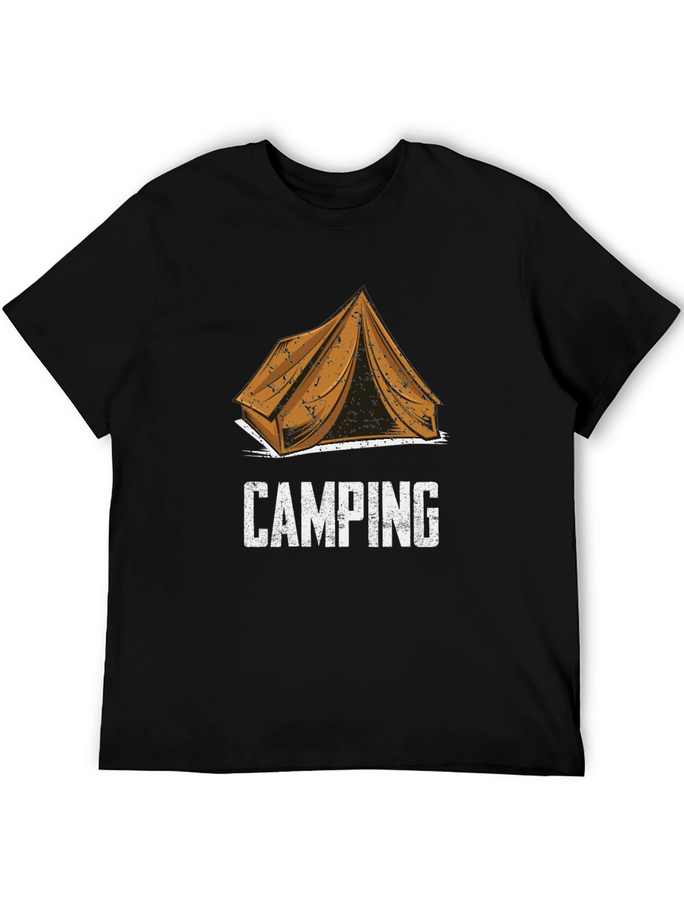 Camping Tent Graphic Tee - Outdoor Adventure Shirt
