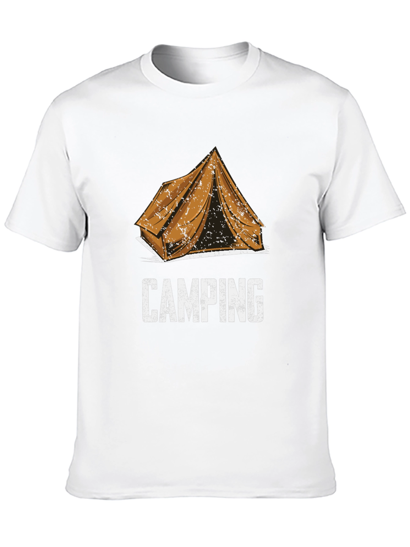 Camping Tent Graphic Tee - Outdoor Adventure Shirt