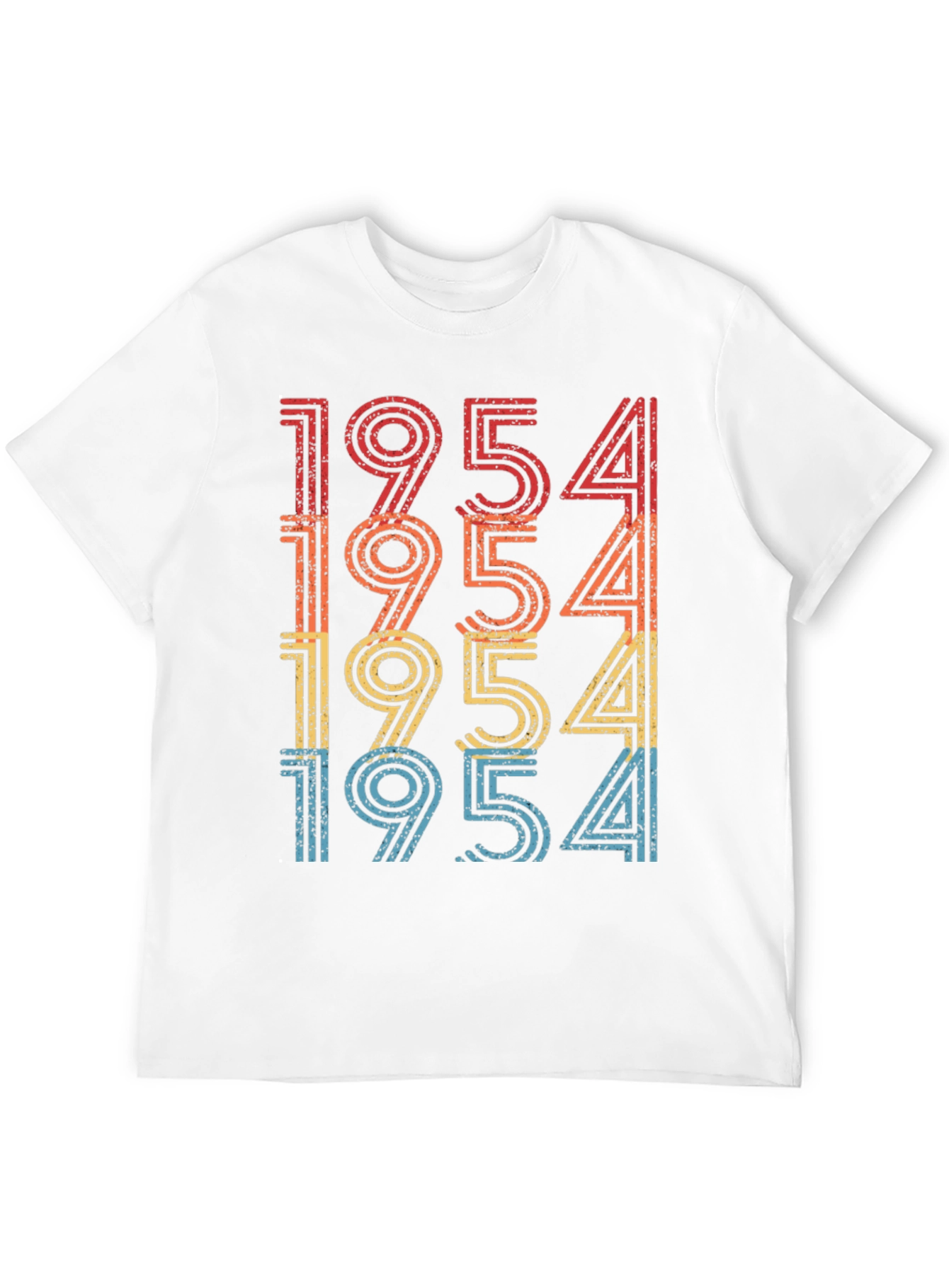 Retro 1954 Birthday Graphic T-Shirt