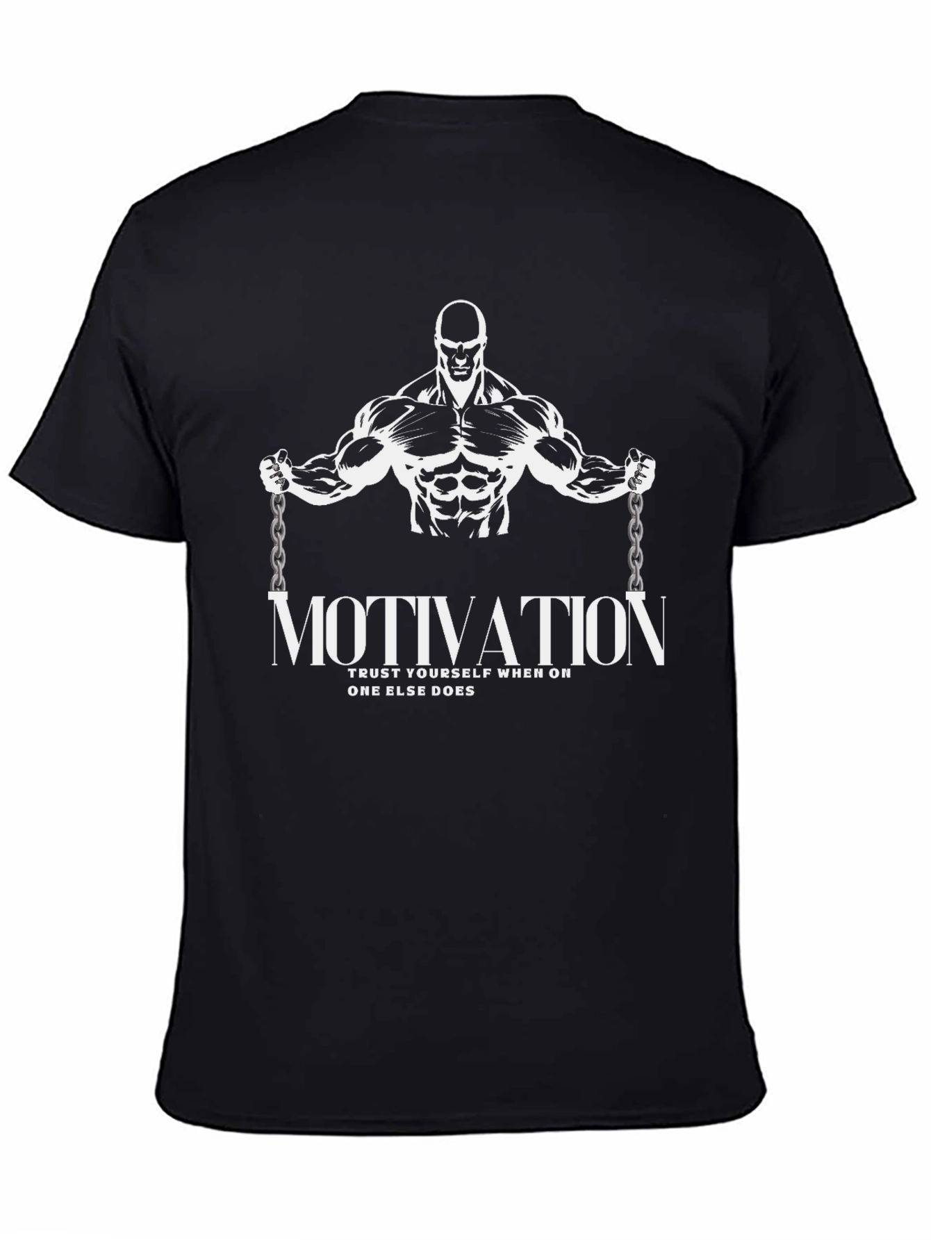 Motivational Gym T-Shirt - Trust Yourself Fitness Tee