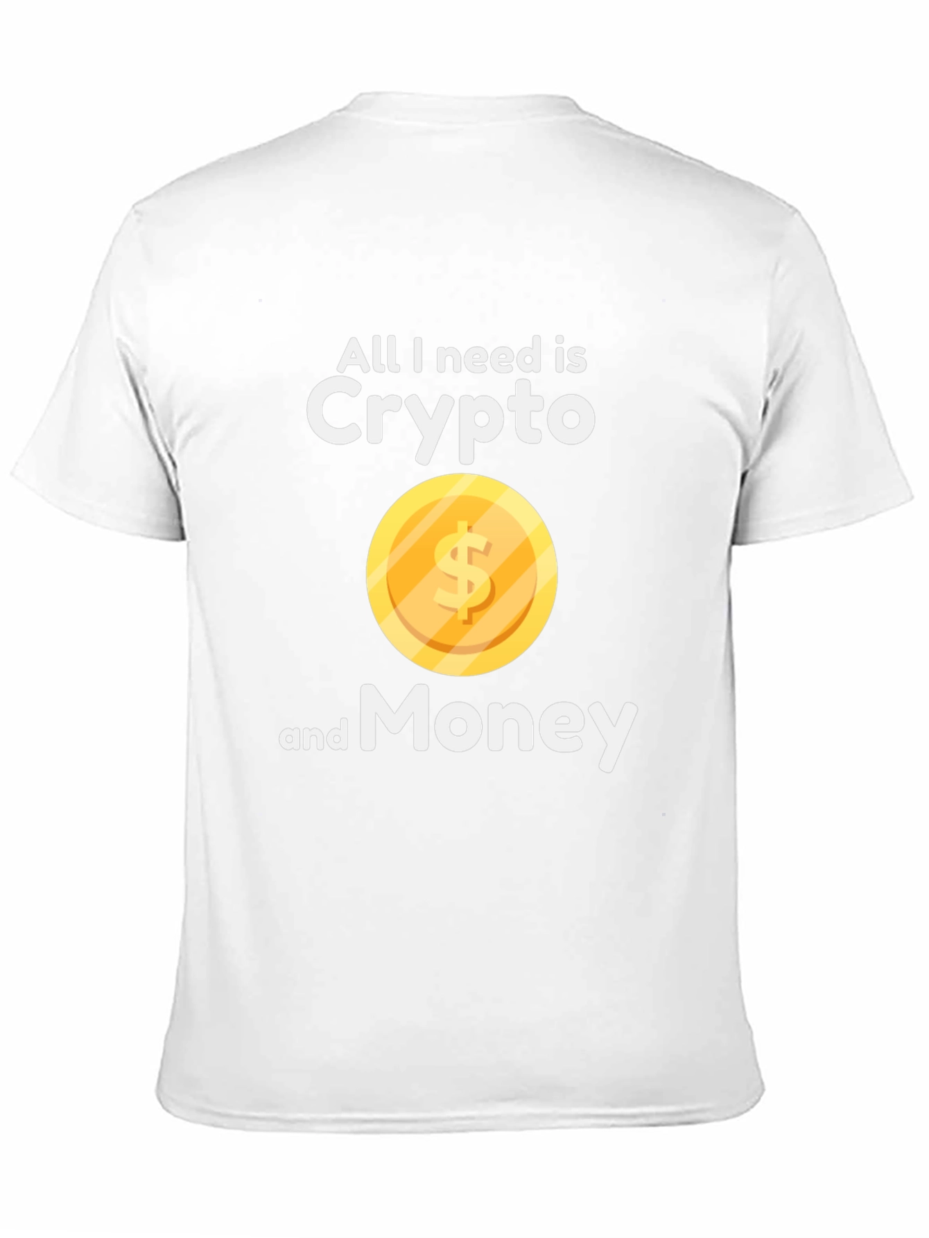 Crypto & Money Graphic Tee - Black