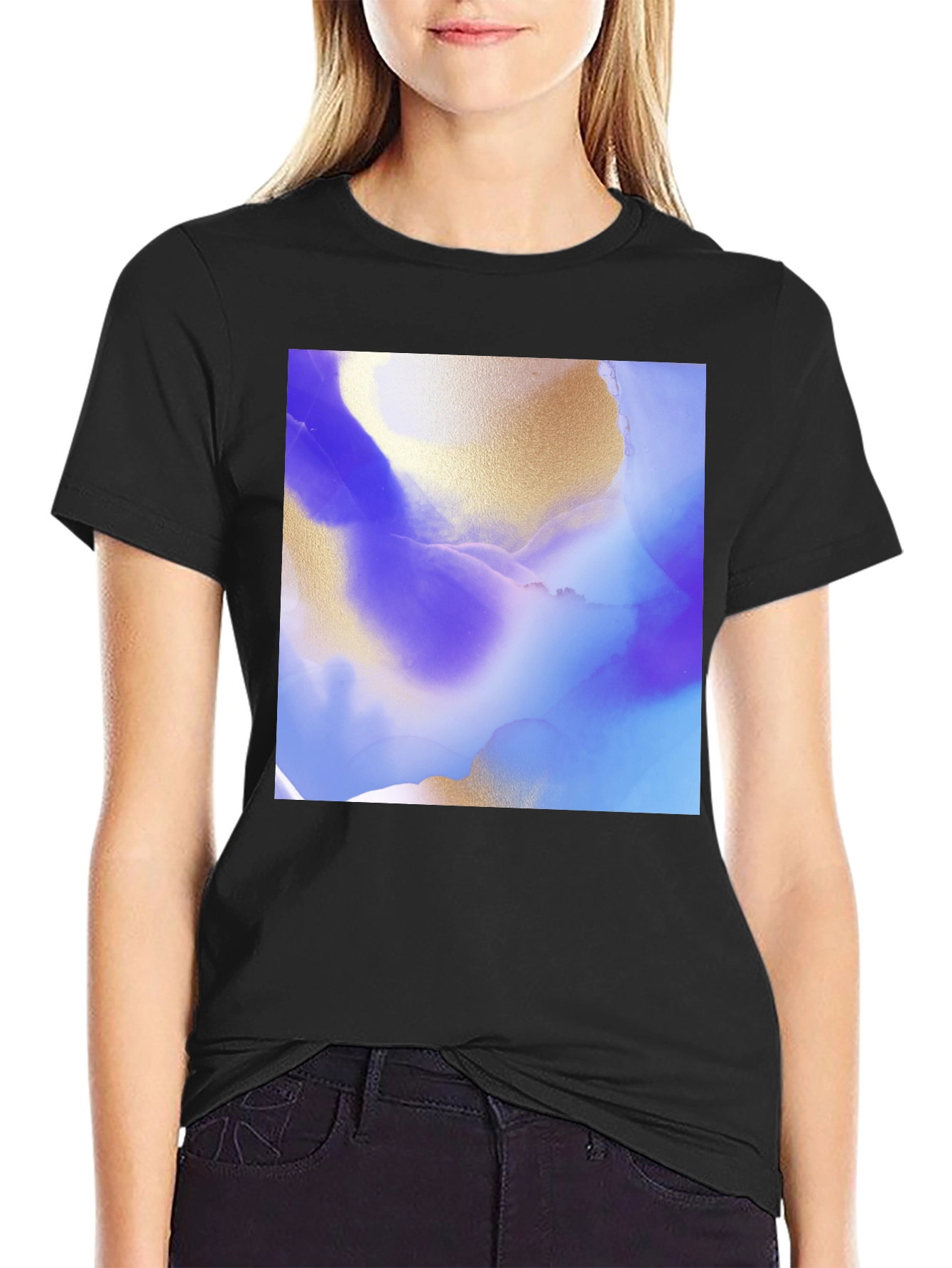 Abstract Art Graphic T-Shirt - Modern Style
