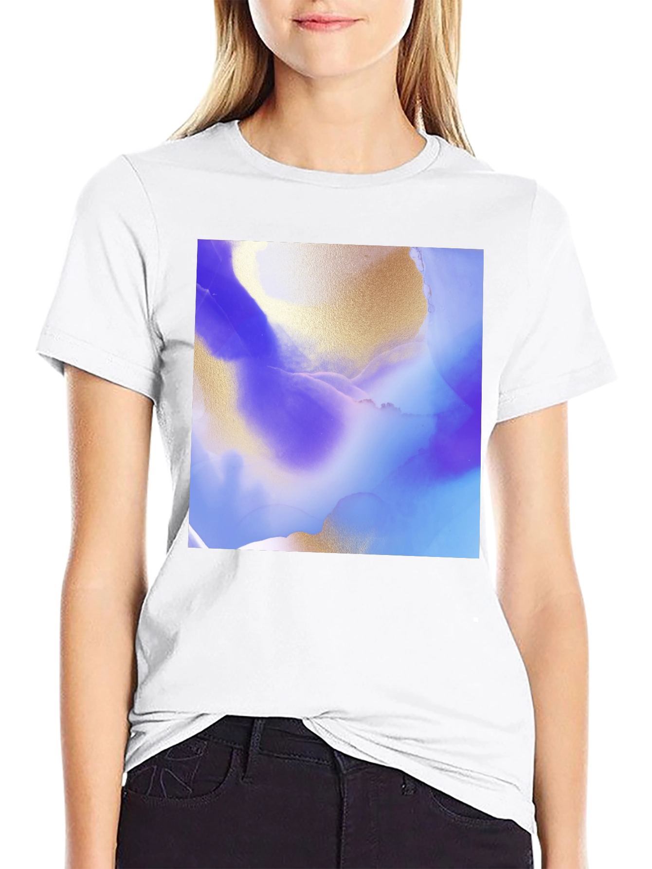 Abstract Art Graphic T-Shirt - Modern Style