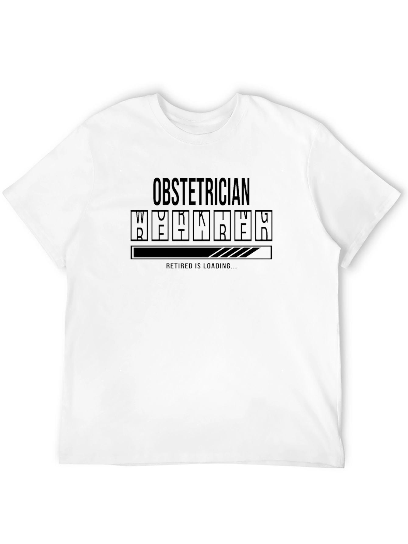 Obstetrician Retirement Loading T-Shirt