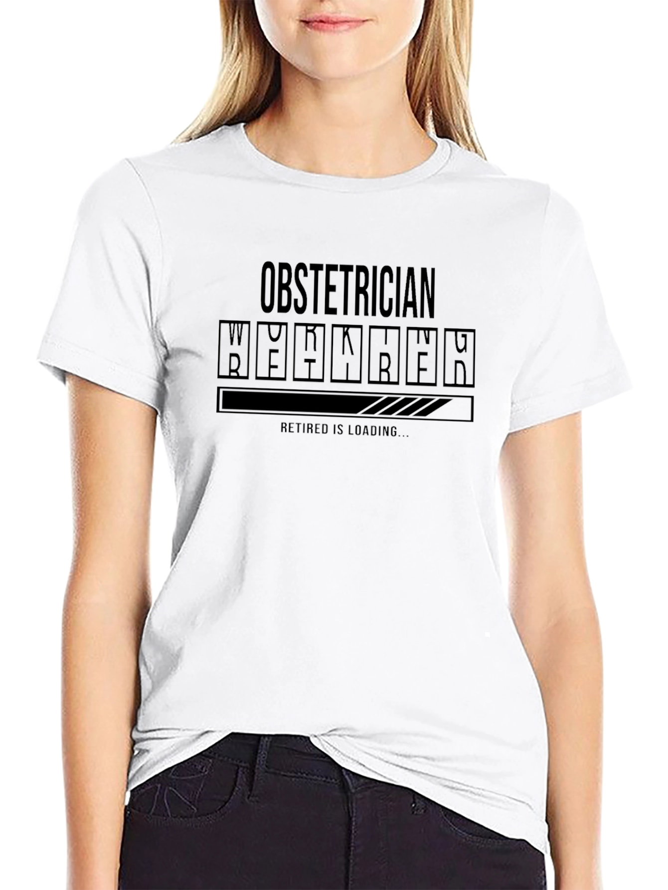 Obstetrician Retirement Loading T-Shirt