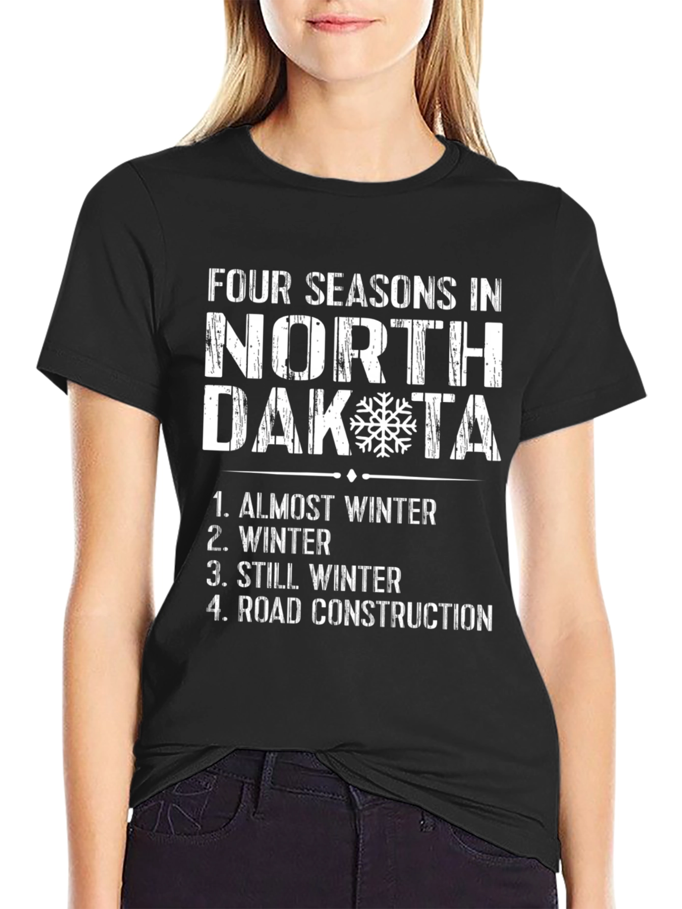 North Dakota Four Seasons Graphic Tee