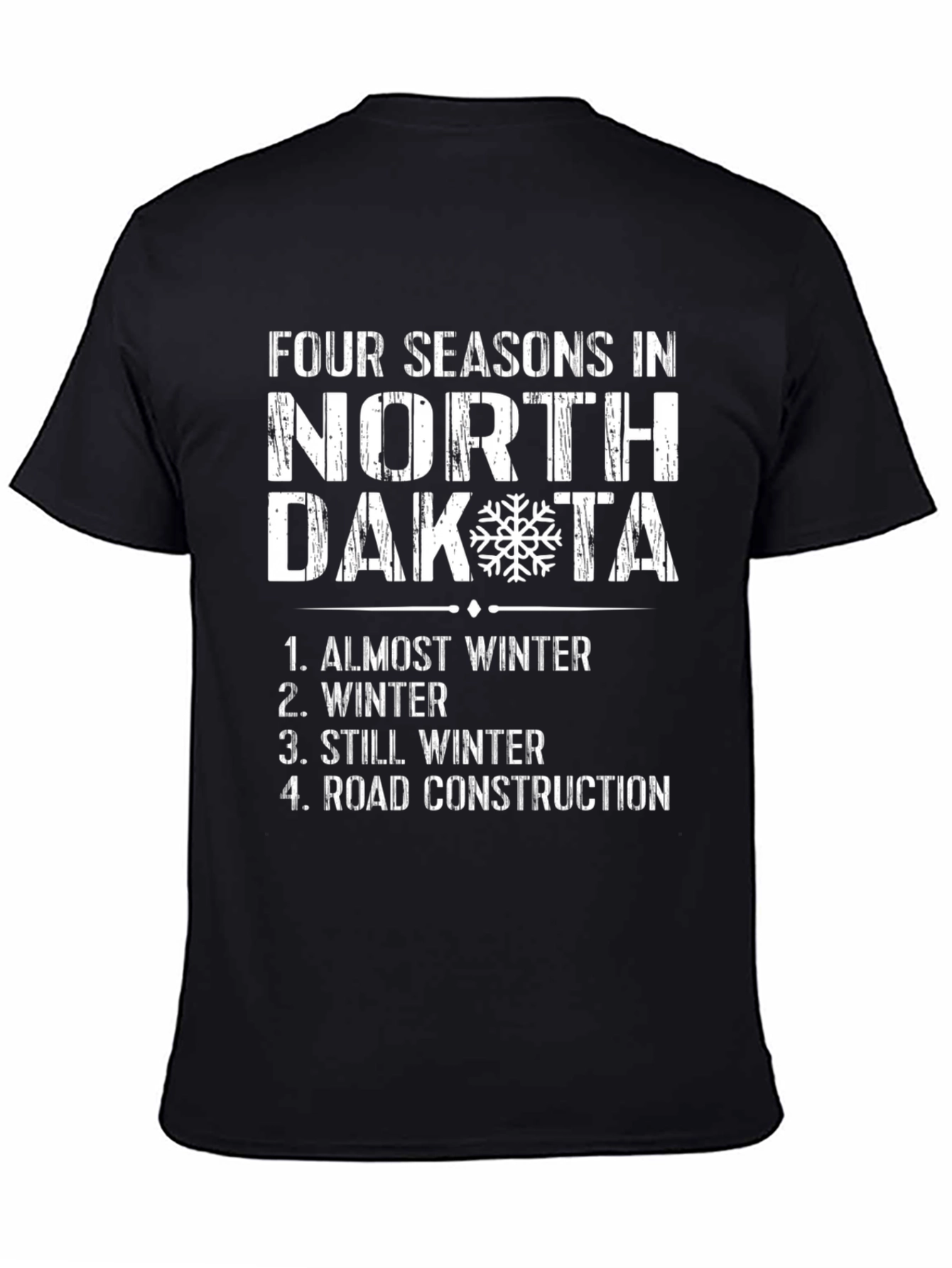 North Dakota Four Seasons Graphic Tee
